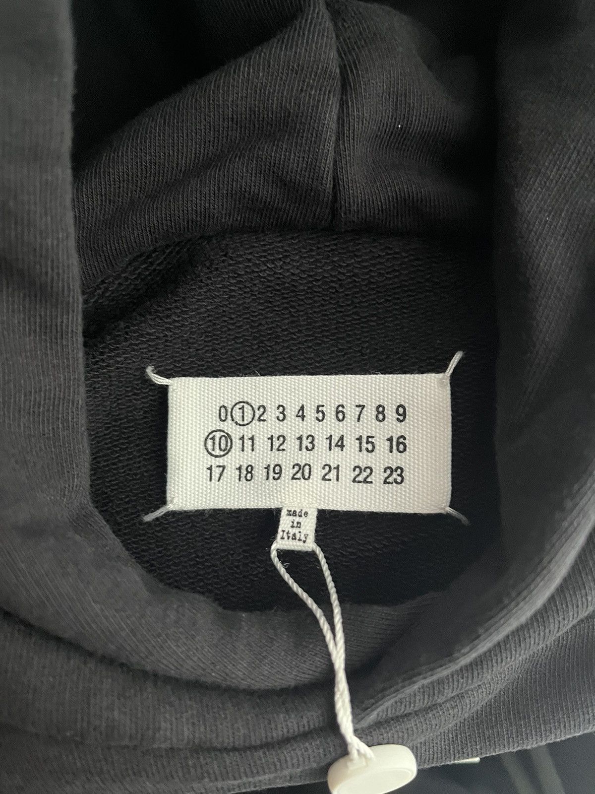 Maison Margiela Maison margiela hoodie black boxy Size US M / EU 48-50 / 2 - 3 Thumbnail