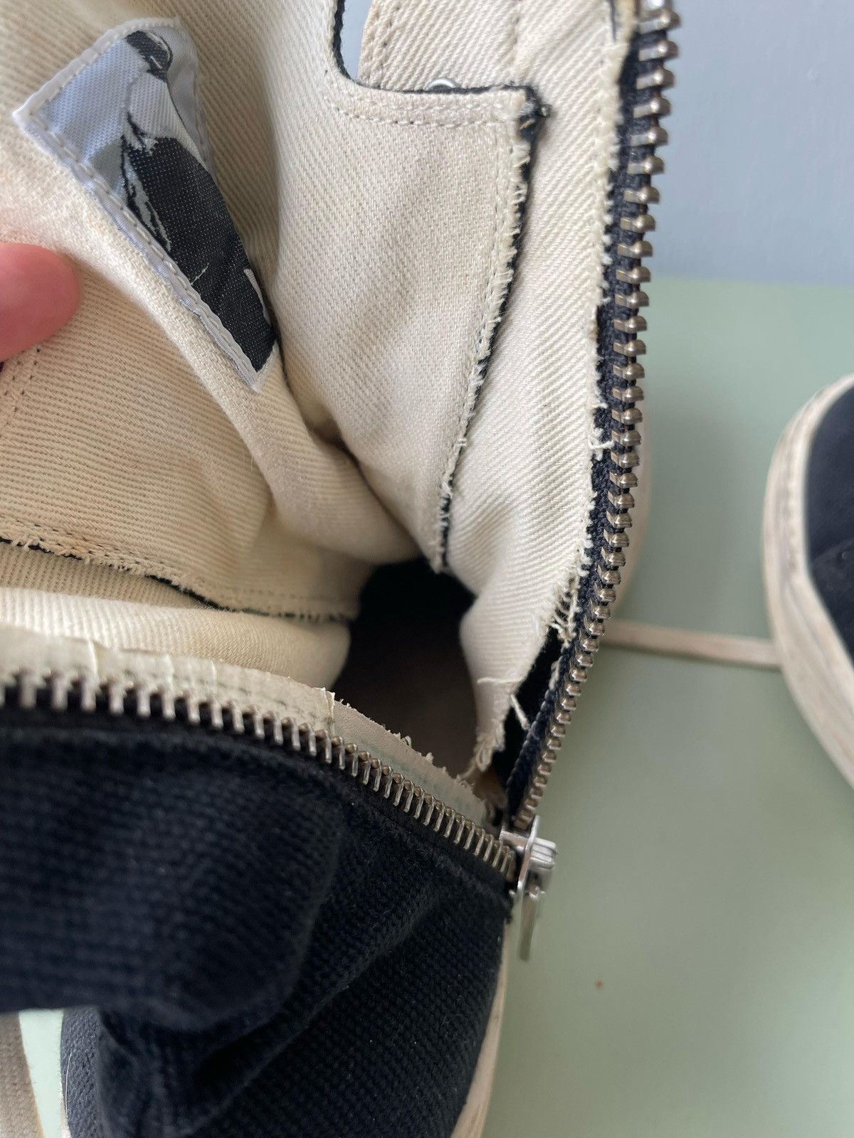 Rick Owens × Rick Owens Drkshdw Rick Owens DRKSHDW Vegan Sneaker Size US 8 / EU 41 - 4 Thumbnail