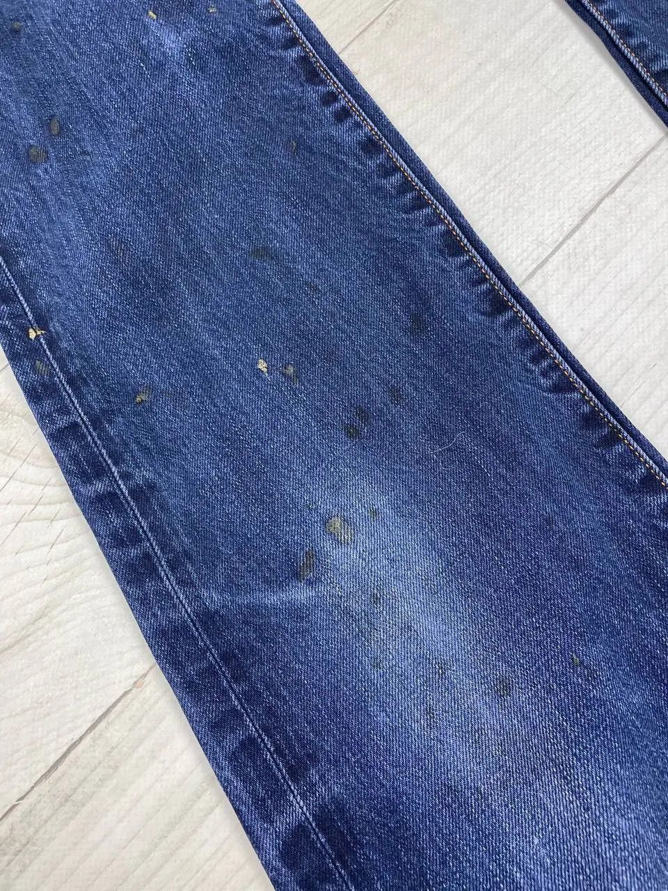Stone Island Vintage Stone Island Denim Jeans 90s Distrissed Faded Y2K Size US 31 - 19 Thumbnail