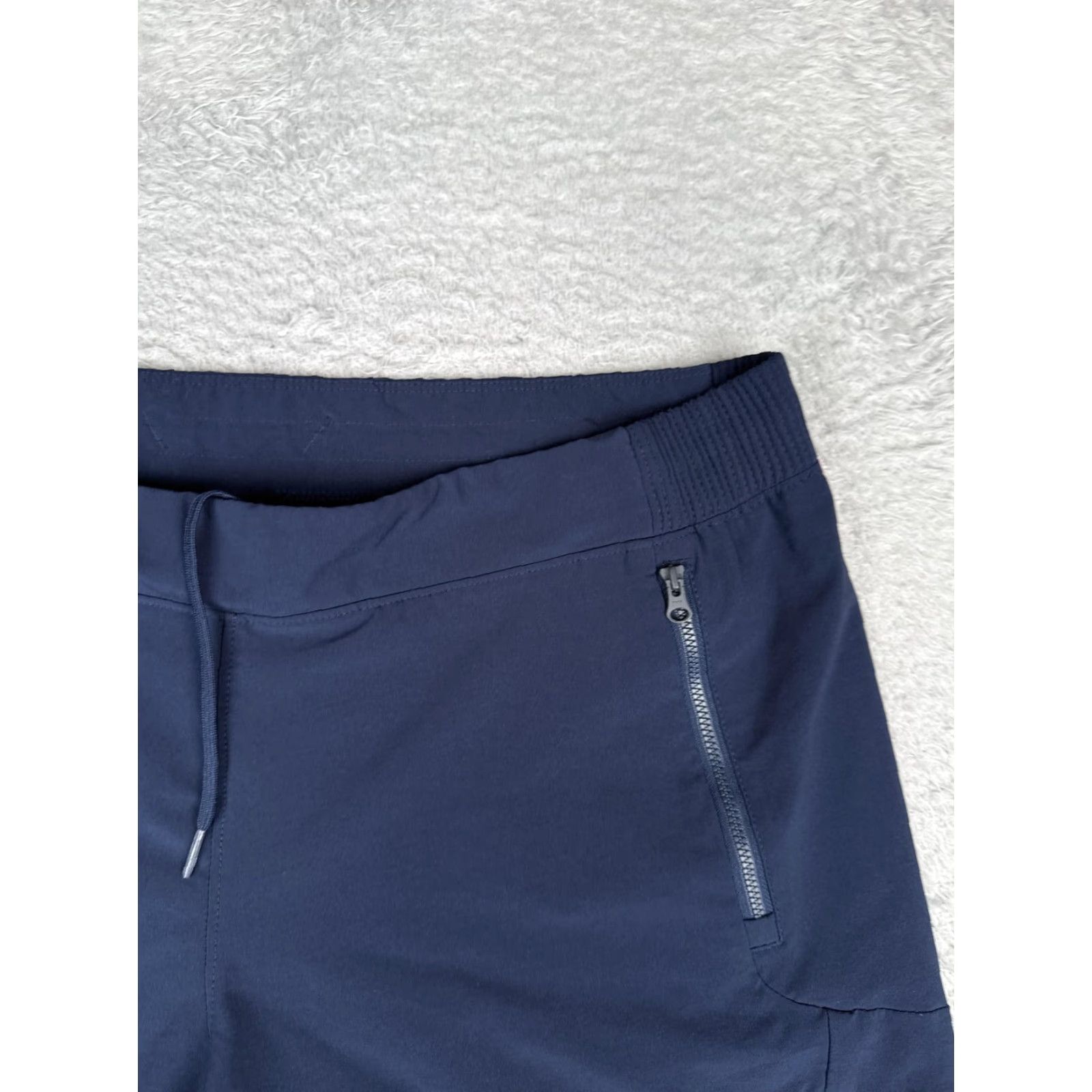 Vintage Columbia PFG Swim Shorts Womens XL Blue Trunks Zip Pockets Quick Dry Stretch 3" Size 40" / US 18 - 5 Thumbnail