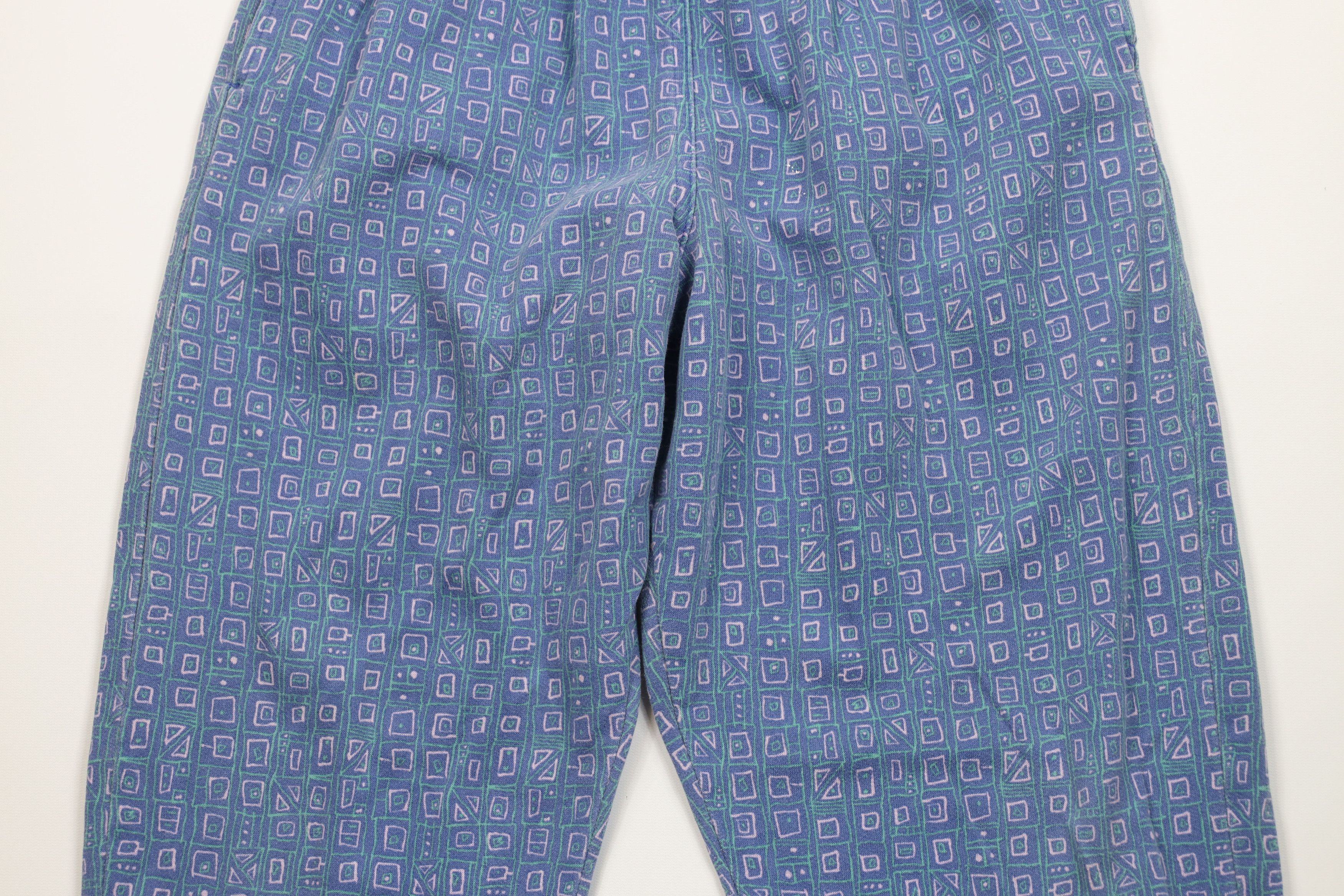 Vintage Vintage 90s Streetwear Abstract Harem Sweatpants Joggers USA Size 28" / US 6 / IT 42 - 3 Thumbnail