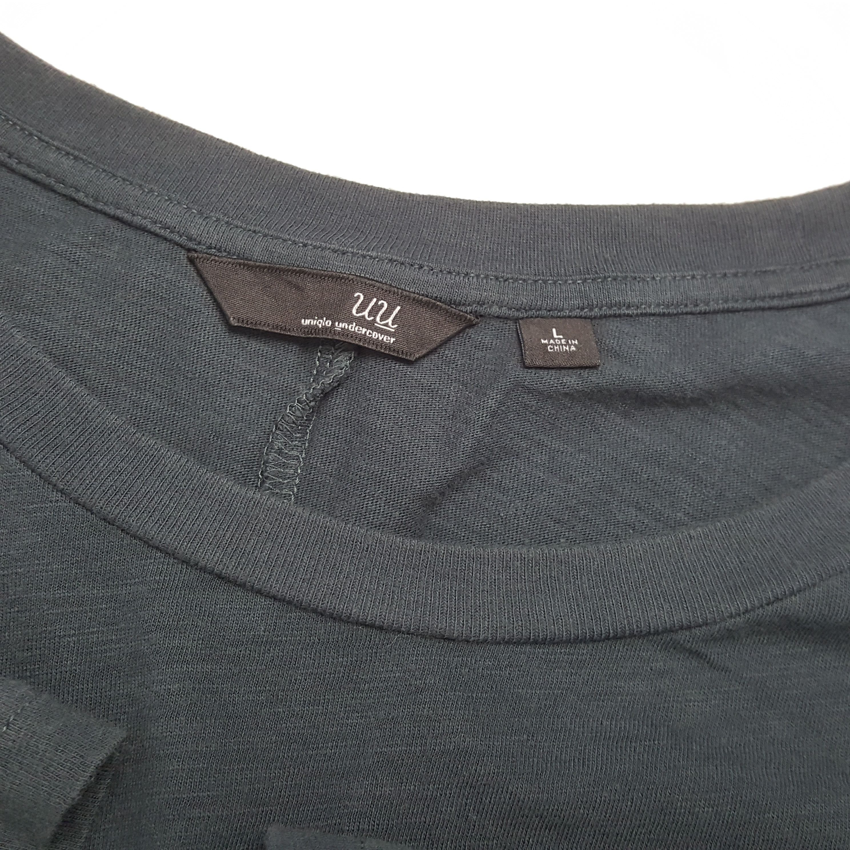 Undercover × Uniqlo × Vintage UNIQLO UNDERCOVER Japanese Brand Streetwear Style Tshirt Size M / US 6-8 / IT 42-44 - 8 Thumbnail