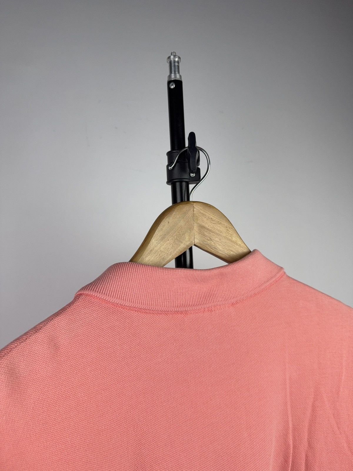 Lacoste 80s Vintage Lacoste Made France Coral Pink Polo Shirt L-XL Size US XL / EU 56 / 4 - 12 Thumbnail