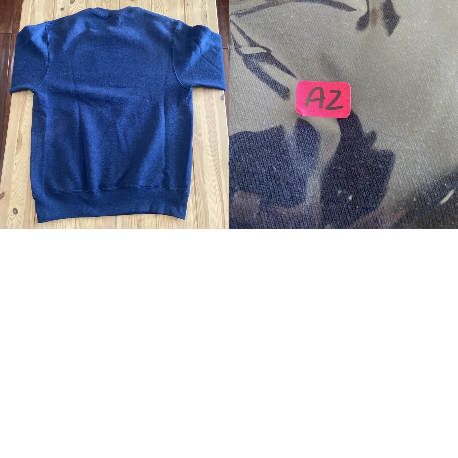 Fruit Of The Loom VINTAGE NYPD Sweater Men's M Blue Fruit Of The Loom Logo Retro Y2K Size US M / EU 48-50 / 2 - 8 Thumbnail