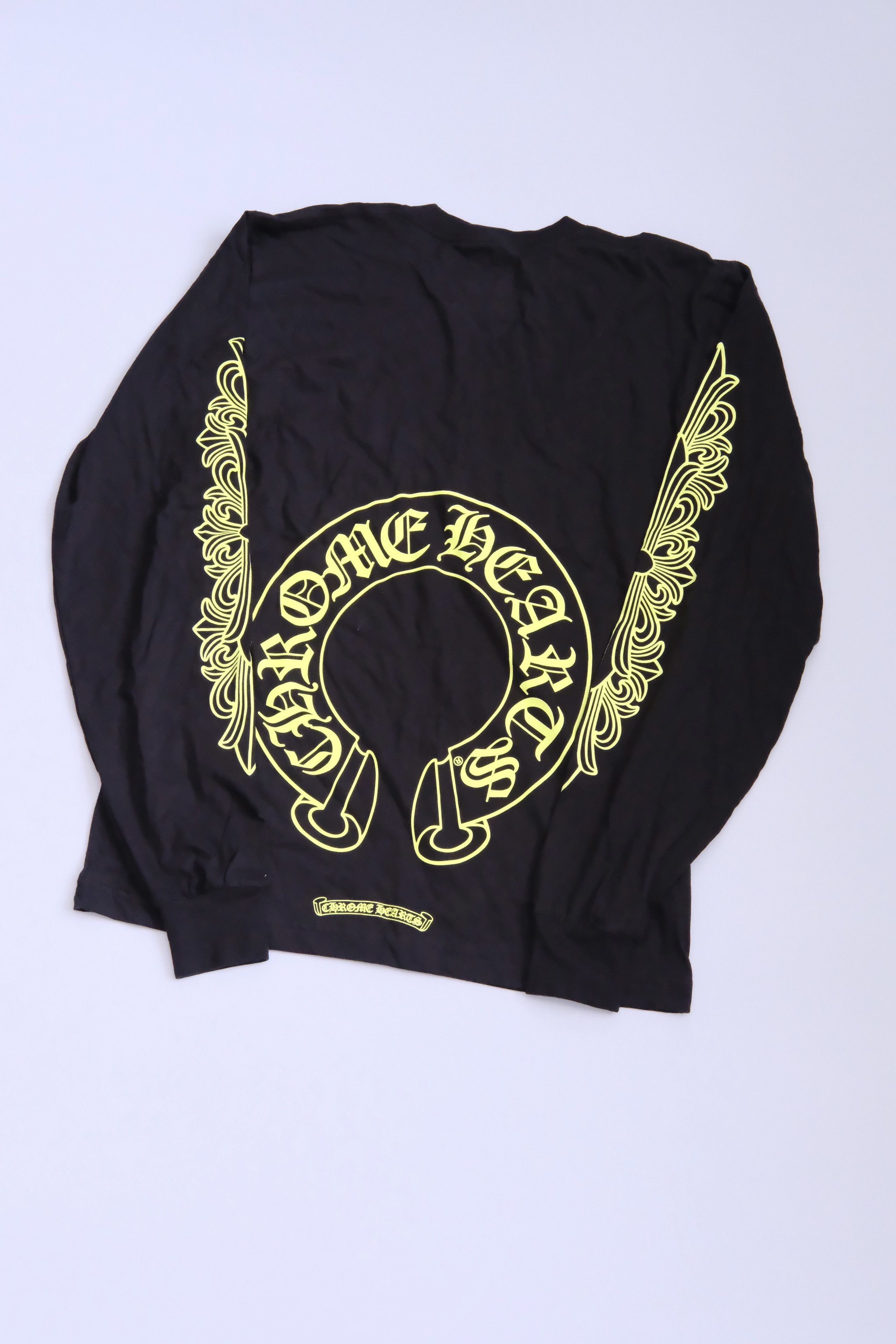 Chrome Hearts Horseshoe logo neon long sleeve Size US M / EU 48-50 / 2 - 2 Thumbnail