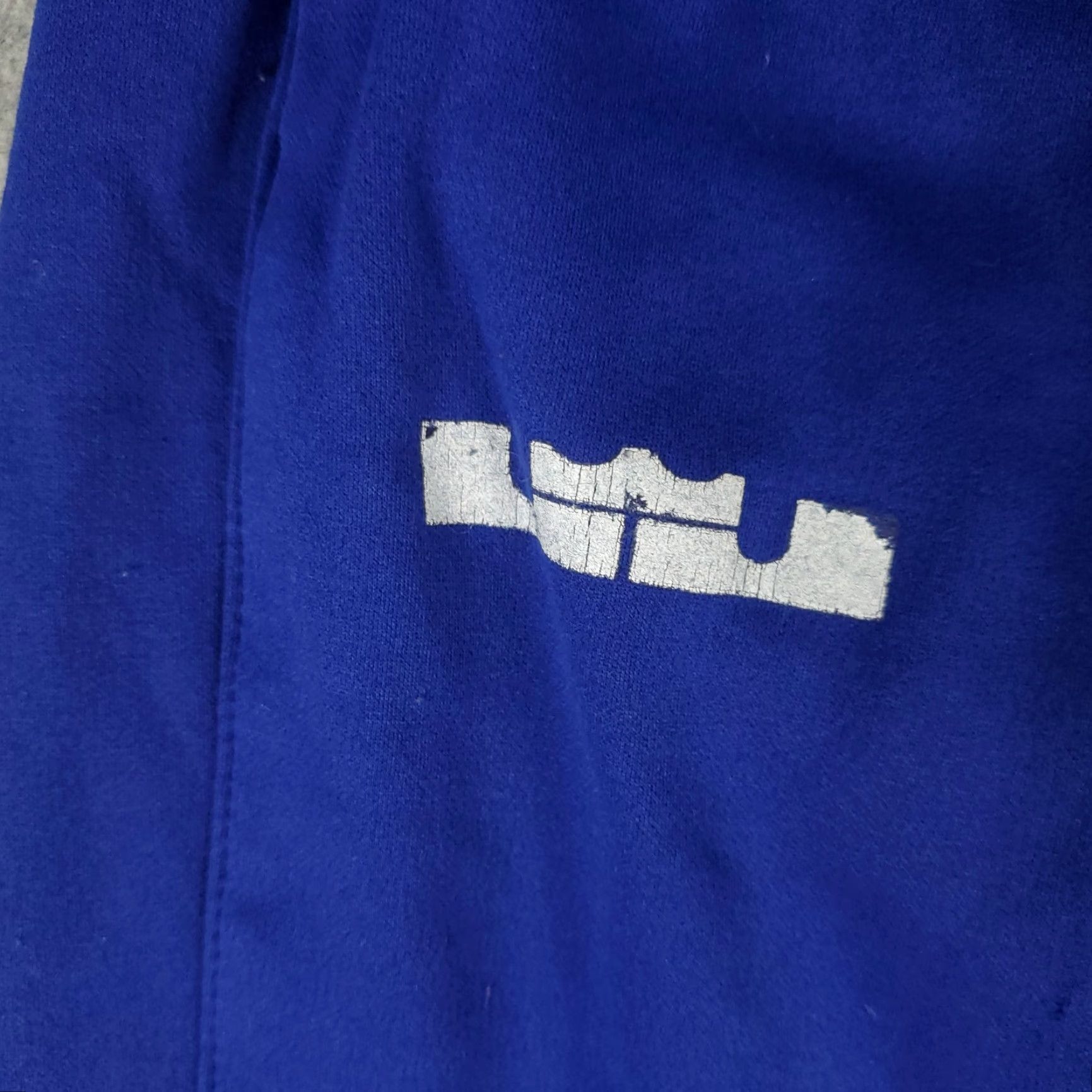 Nike Nike Pants Mens Large Blue LeBron James Ankle Zip Therma Fit Joggers Sweatpants Size US 33 - 3 Thumbnail