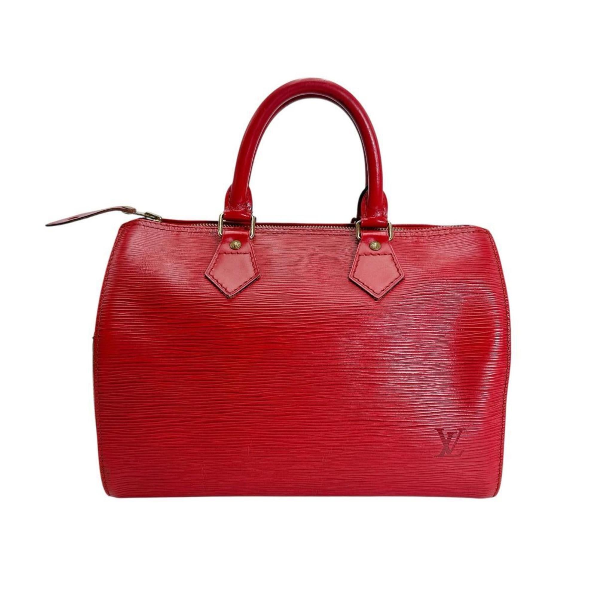 Louis Vuitton Louis Vuitton Speedy 25 handbag, Epi leather, M43017, Castilian Red. Size ONE SIZE - 1 Thumbnail