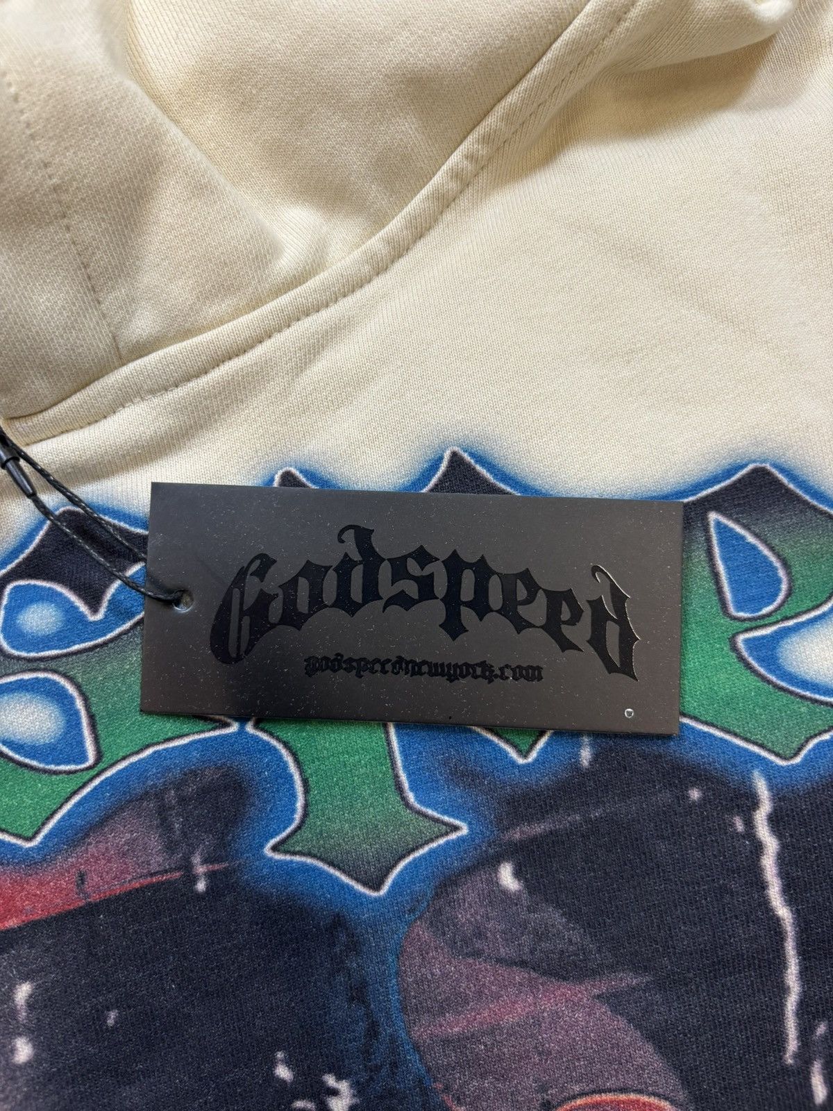 Godspeed Godspeed Lifes a Gamble Hoodie, Bone Size US L / EU 52-54 / 3 - 11 Thumbnail