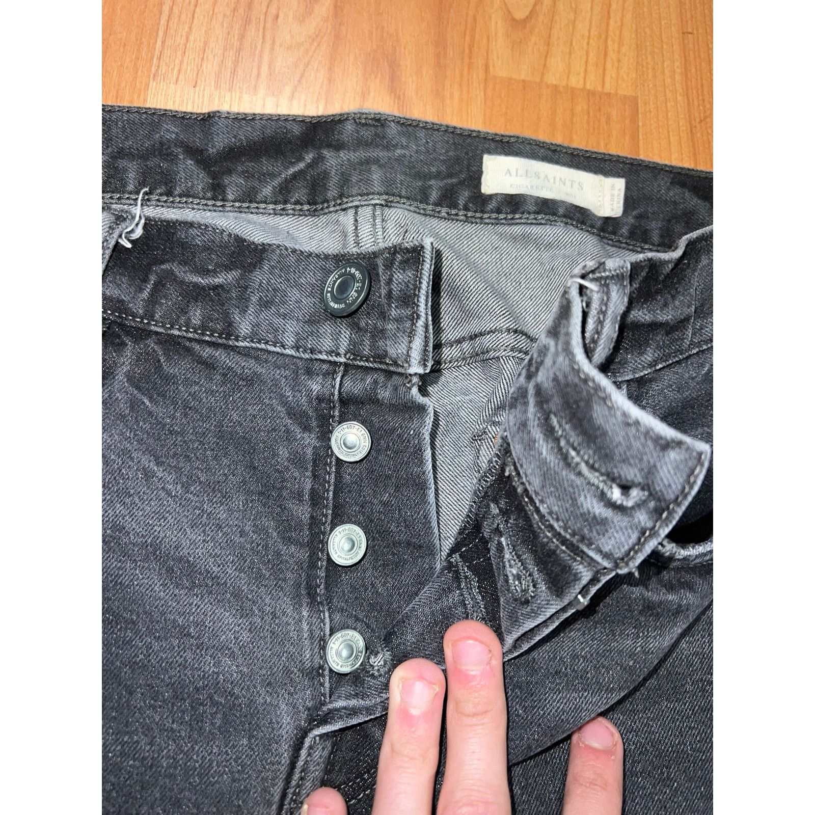 Allsaints Men's Allsaints Jeans All Saints Denim Bottoms Pants Men 31 Size US 31 - 5 Thumbnail