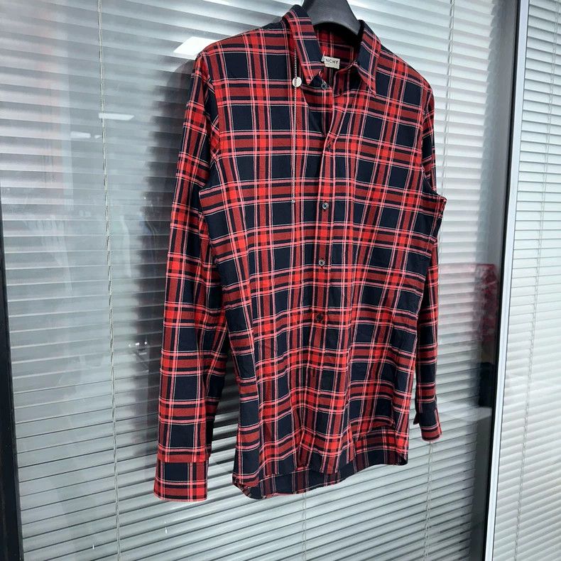 Givenchy Givenchy Size 39Checkered shirt 2506-Nextarrow Size US XL / EU 56 / 4 - 3 Thumbnail