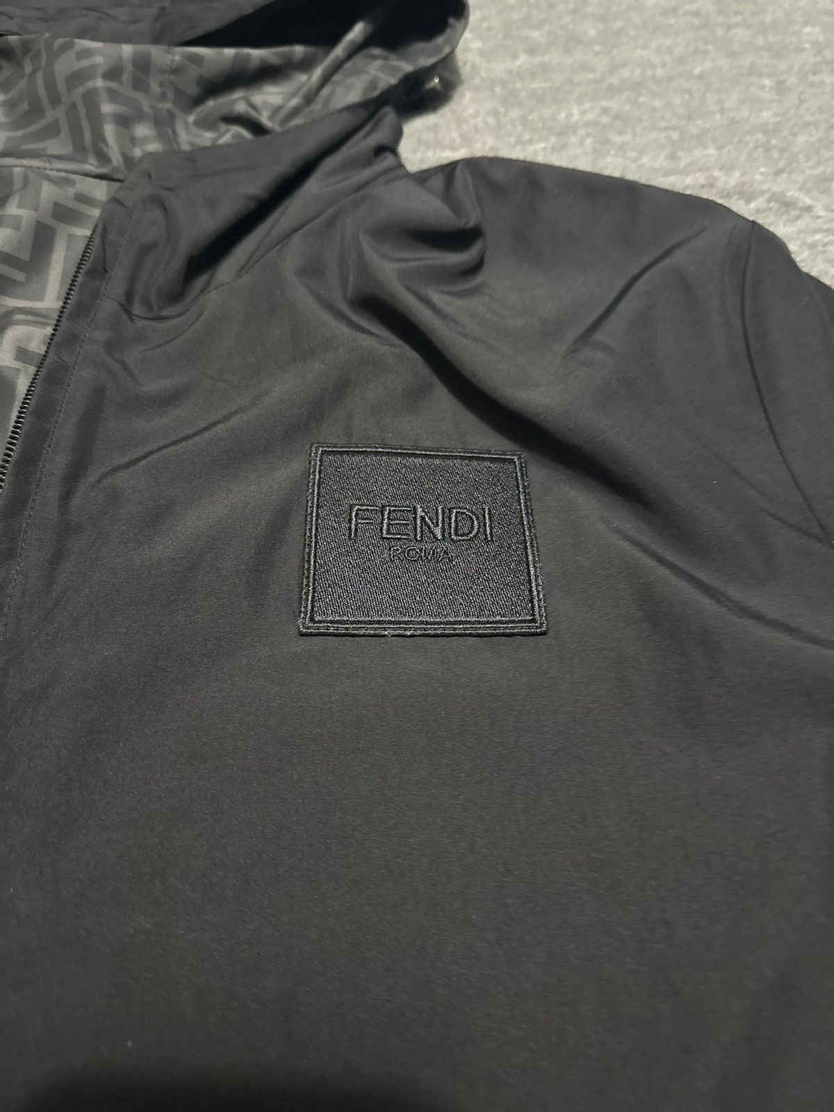 Fendi Fendi FF Printed Hooded Jacket Size US S / EU 44-46 / 1 - 2 Thumbnail