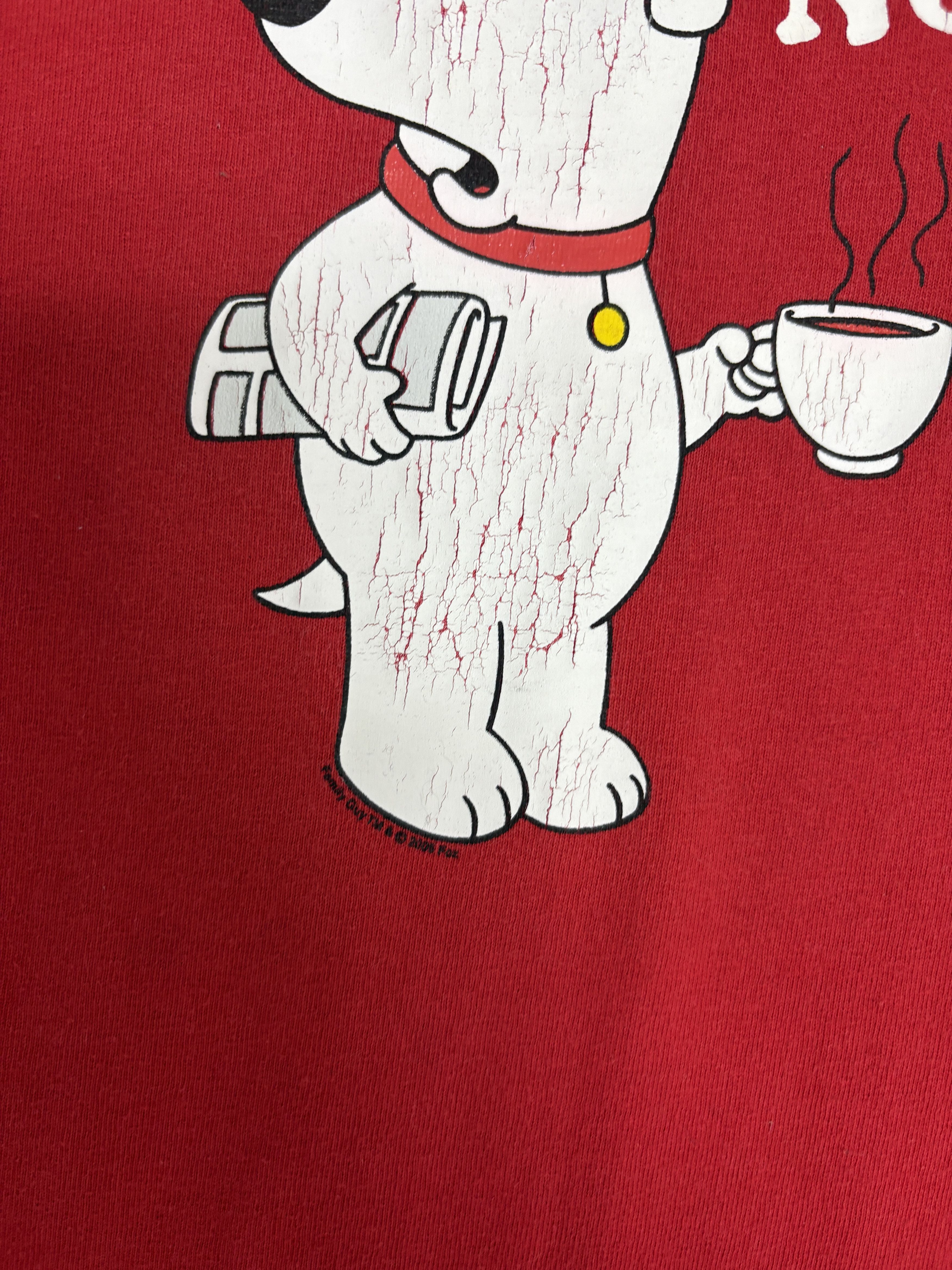 Vintage Family Guy I'll Be On Your Bed No Calls Vintage Red Tee Size US S / EU 44-46 / 1 - 3 Thumbnail