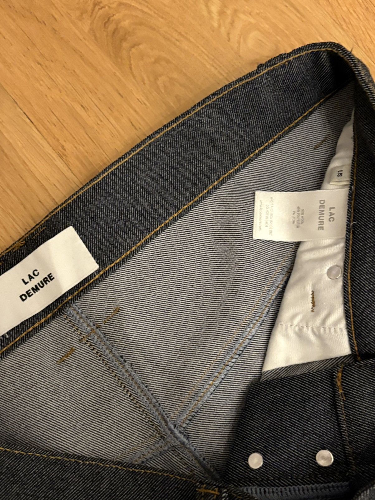 Lac Demure Lac Demure Molard Wool Jeans Size US 34 / EU 50 - 3 Thumbnail