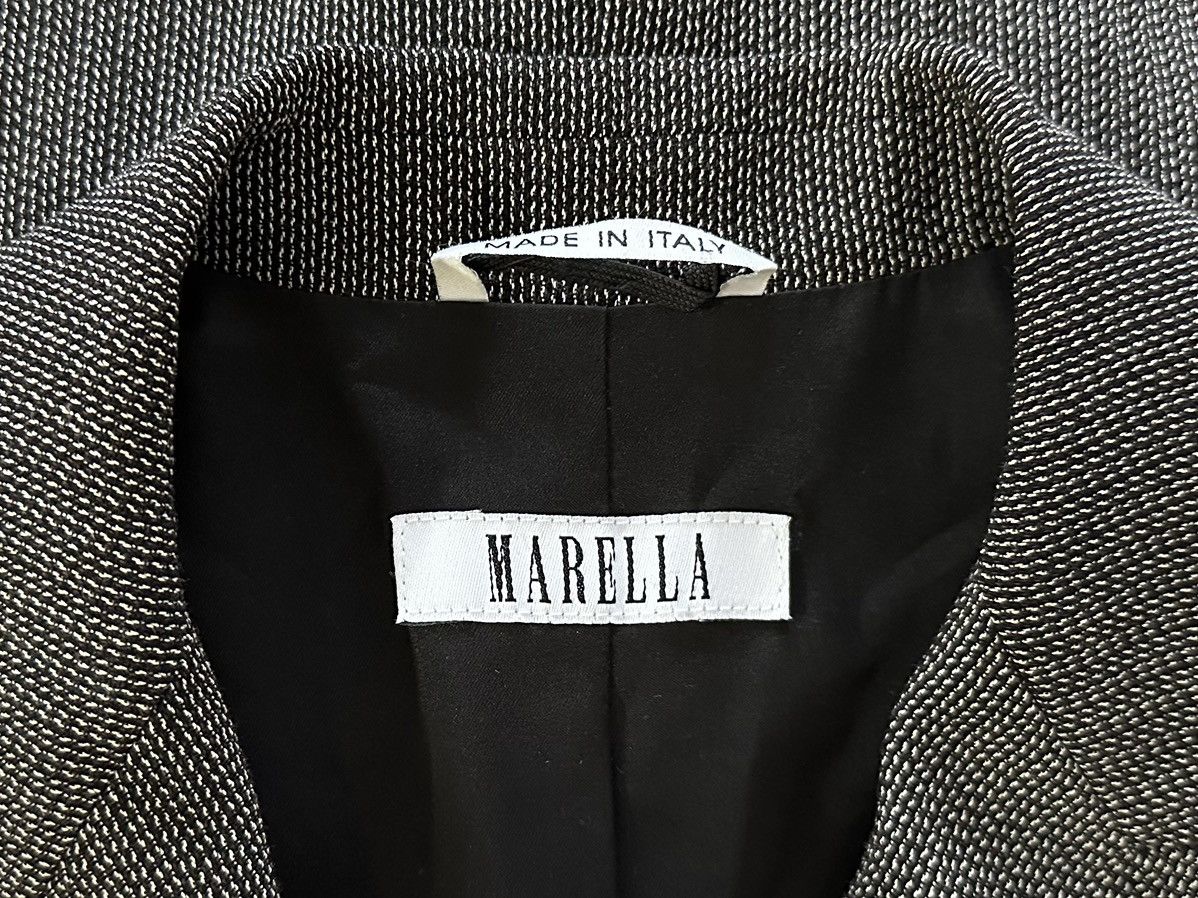 Marella × Max Mara Marella by Max Mara Italy Blazer Jacket Wool Women's US 8 Size M / US 6-8 / IT 42-44 - 4 Thumbnail