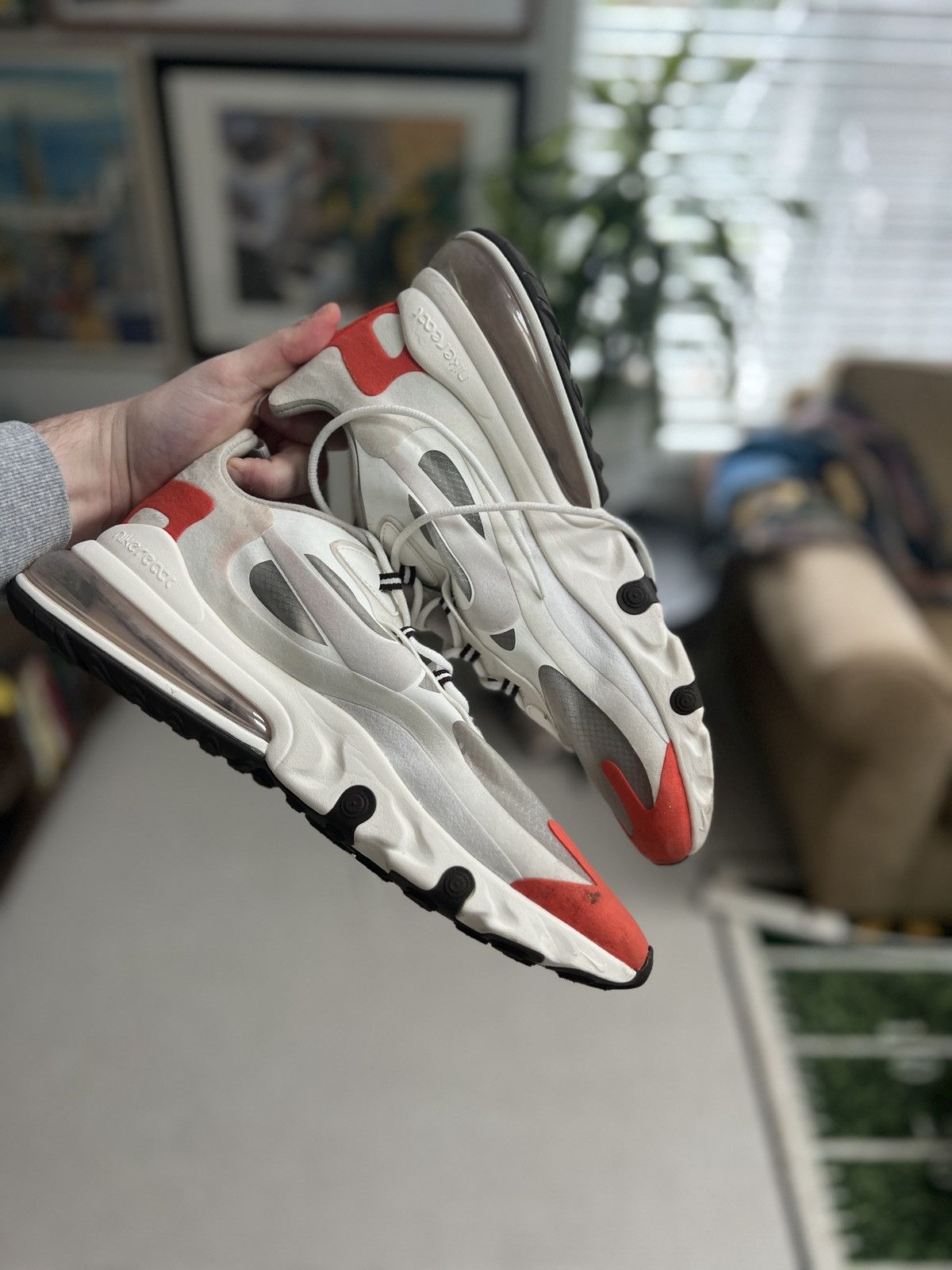 Nike Nike Air Max 270 React Mid-Century Art size 12 Size US 12 / EU 45 - 2 Thumbnail