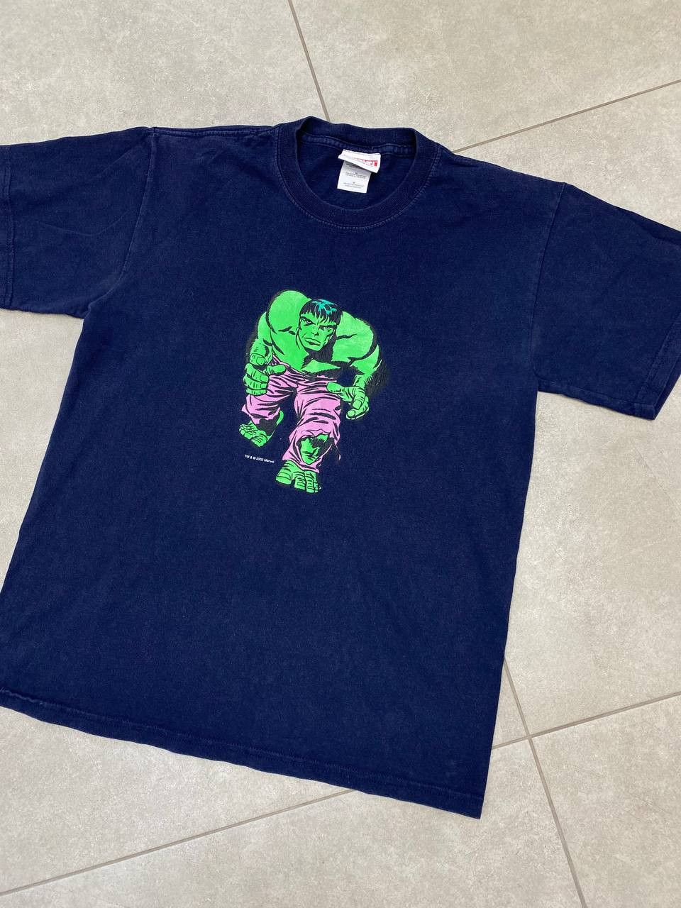 Marvel Comics Vintage Marvel 2002 Hulk Mr.Green Movie Promo T-Shirt Size US M / EU 48-50 / 2 - 6 Thumbnail