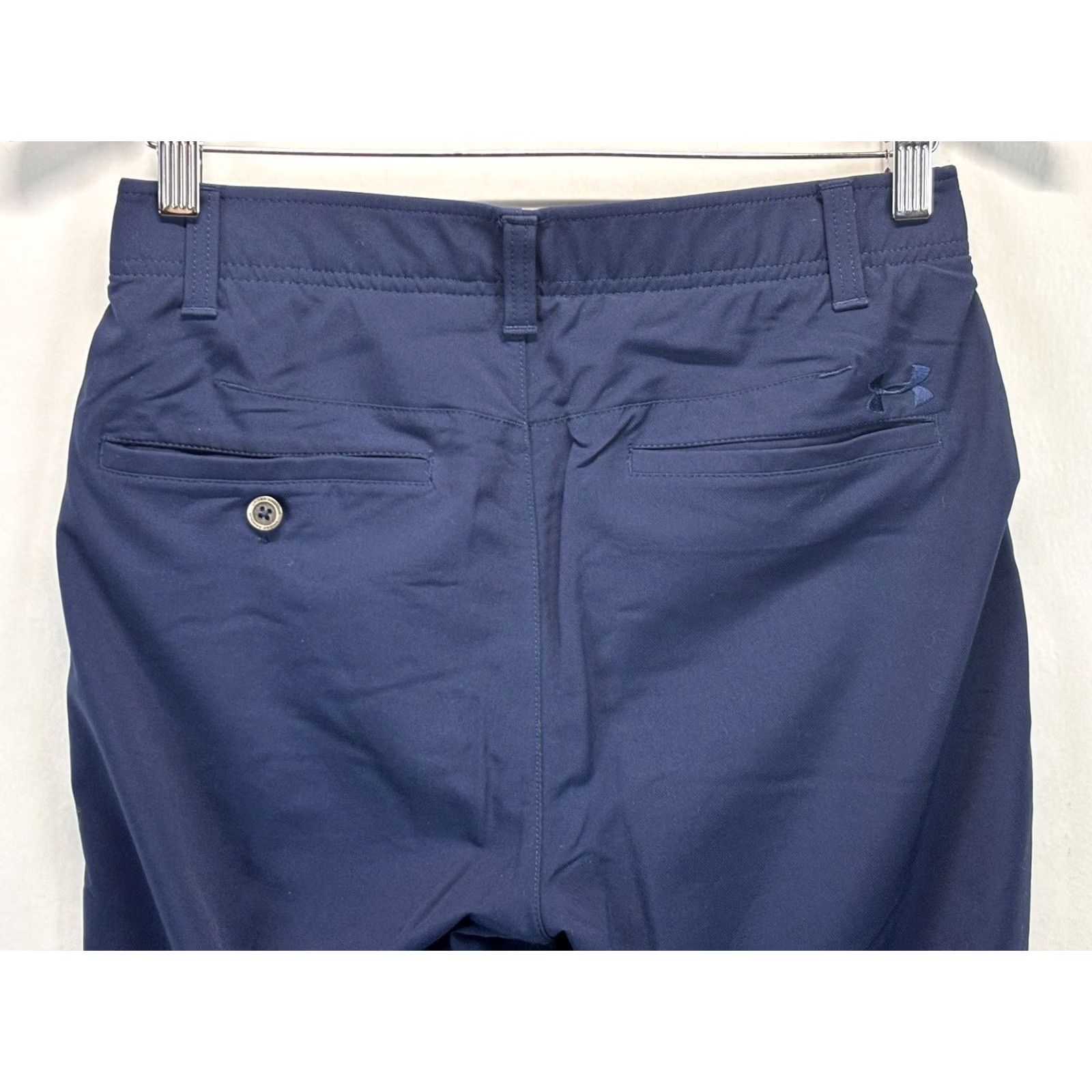 Under Armour Under Armour Pants Mens 30x30 Blue Performance Lightweight Chino Flat Front Regular Straight Golf Sports 90s? Size US 30 / EU 46 - 4 Thumbnail