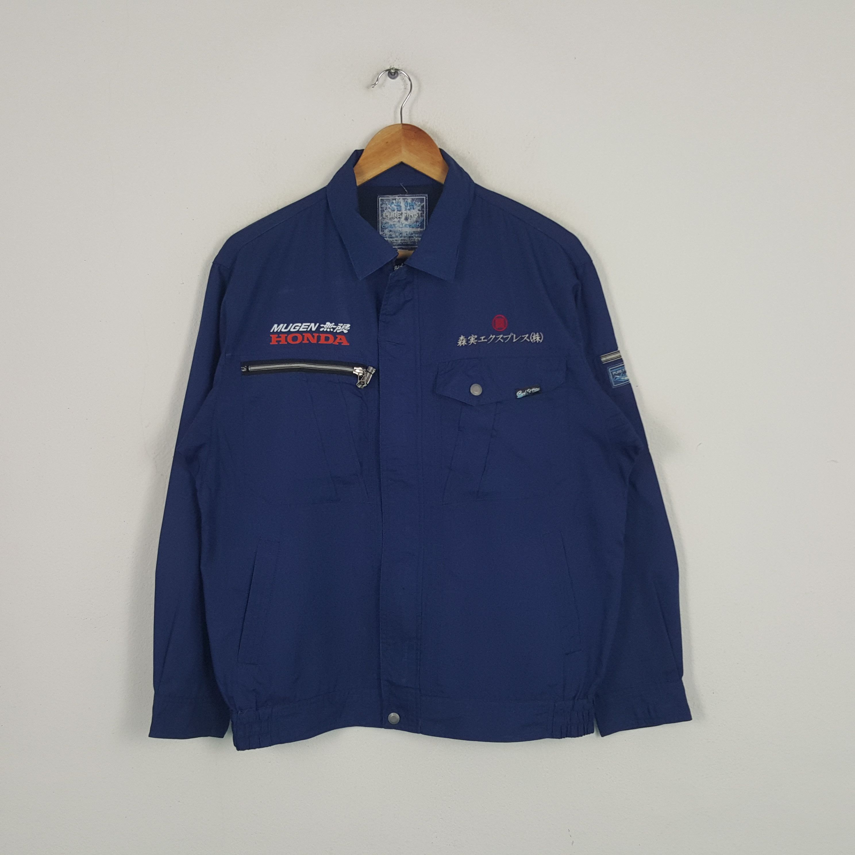 Honda × Vintage Vintage Mugen Honda Japanese Racing Team Custom Art Jacket Size US L / EU 52-54 / 3 - 3 Thumbnail