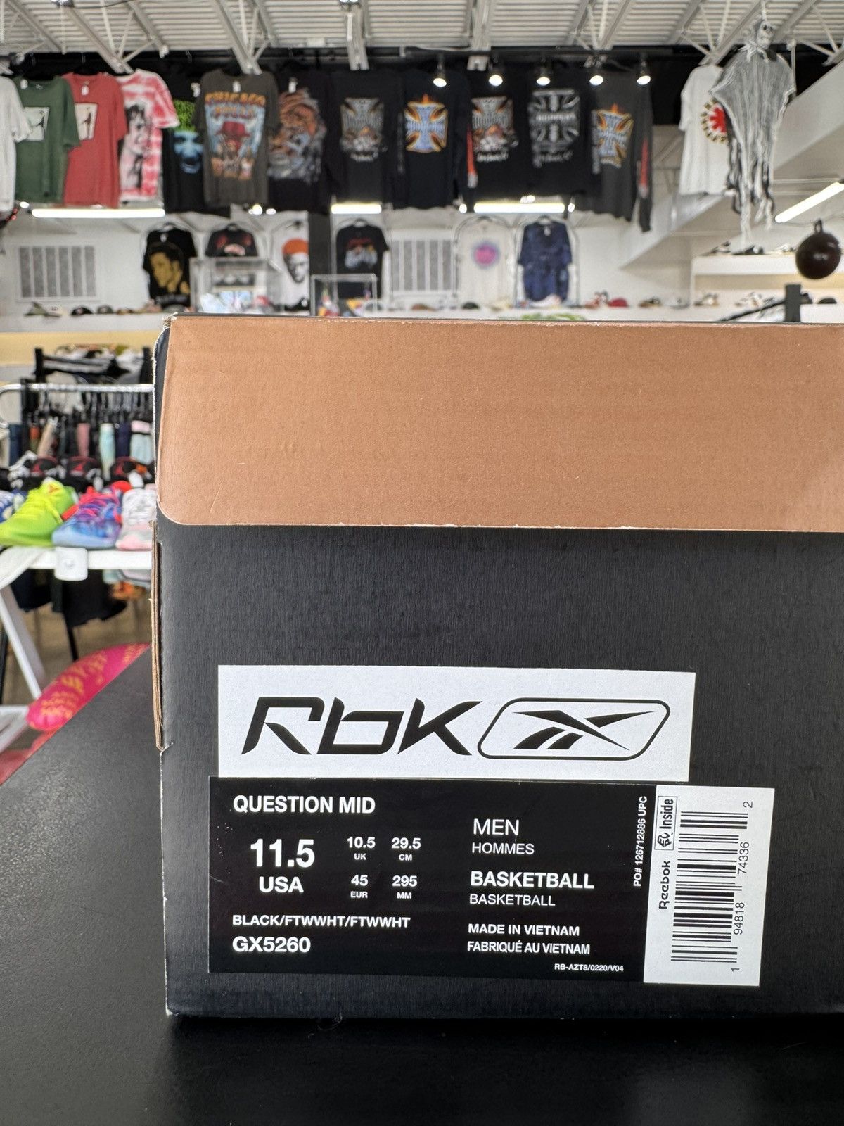 Reebok Reebok Question Mid Why Not Us Size 11.5 (2021) Size US 11.5 / EU 44-45 - 11 Thumbnail
