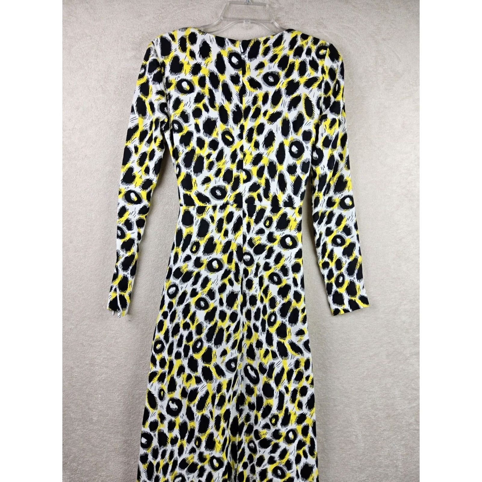 Moschino Moschino Couture Milano Long Sleeve Tie Front Open Midriff Dress Size 6 Multicolor Maxi Women Also Open Midi? Size M / US 6-8 / IT 42-44 - 7 Thumbnail