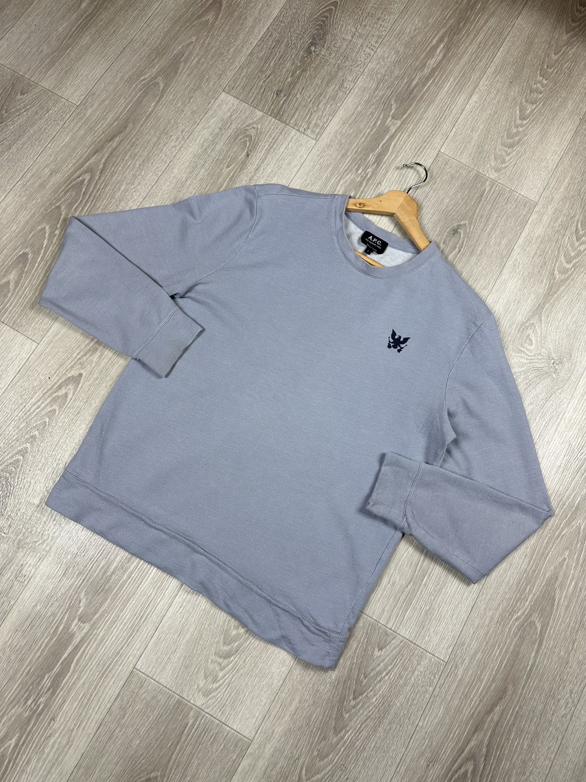 A.P.C. A.P.C. Long Sleeve T-Shirt Sweatshirt Size L Size L / US 10 / IT 46 - 3 Thumbnail