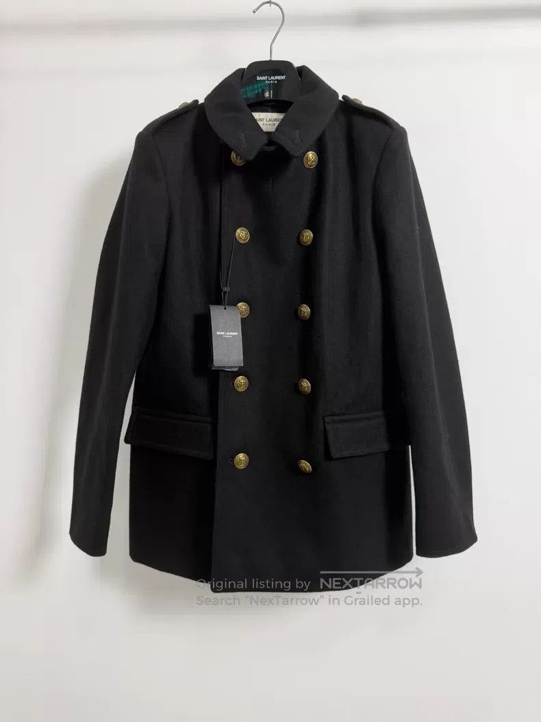 Saint Laurent Paris Saint Laurent Paris Double-row gold anchor buttons black n Size US M / EU 48-50 / 2 - 1 Thumbnail