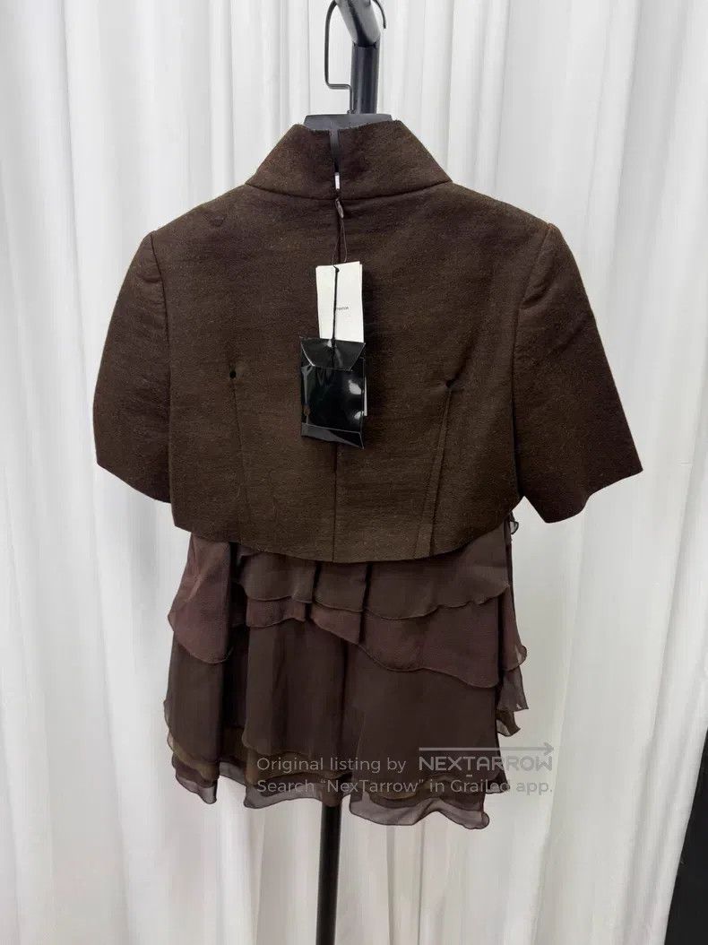 Undercover UNDERCOVER Wool multi-layer top Size US S / EU 44-46 / 1 - 2 Thumbnail