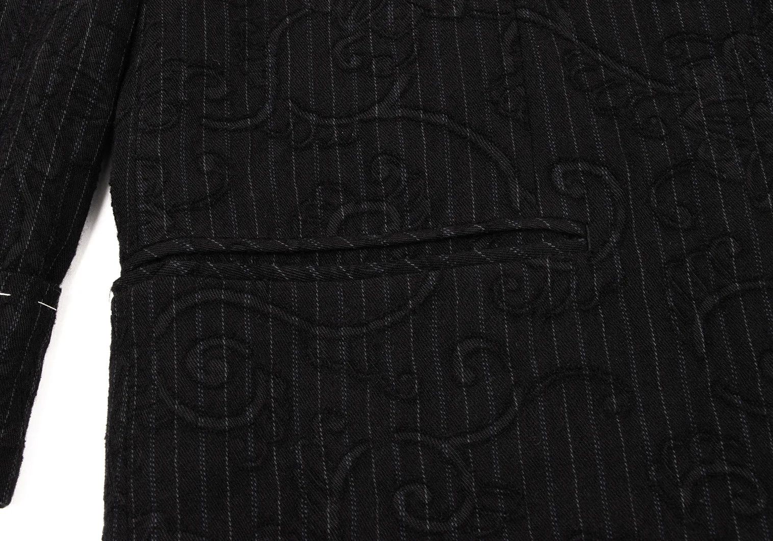 Yohji Yamamoto Yohji Yamamoto Wool Pinstripe Jacket Size US M / EU 48-50 / 2 - 9 Thumbnail