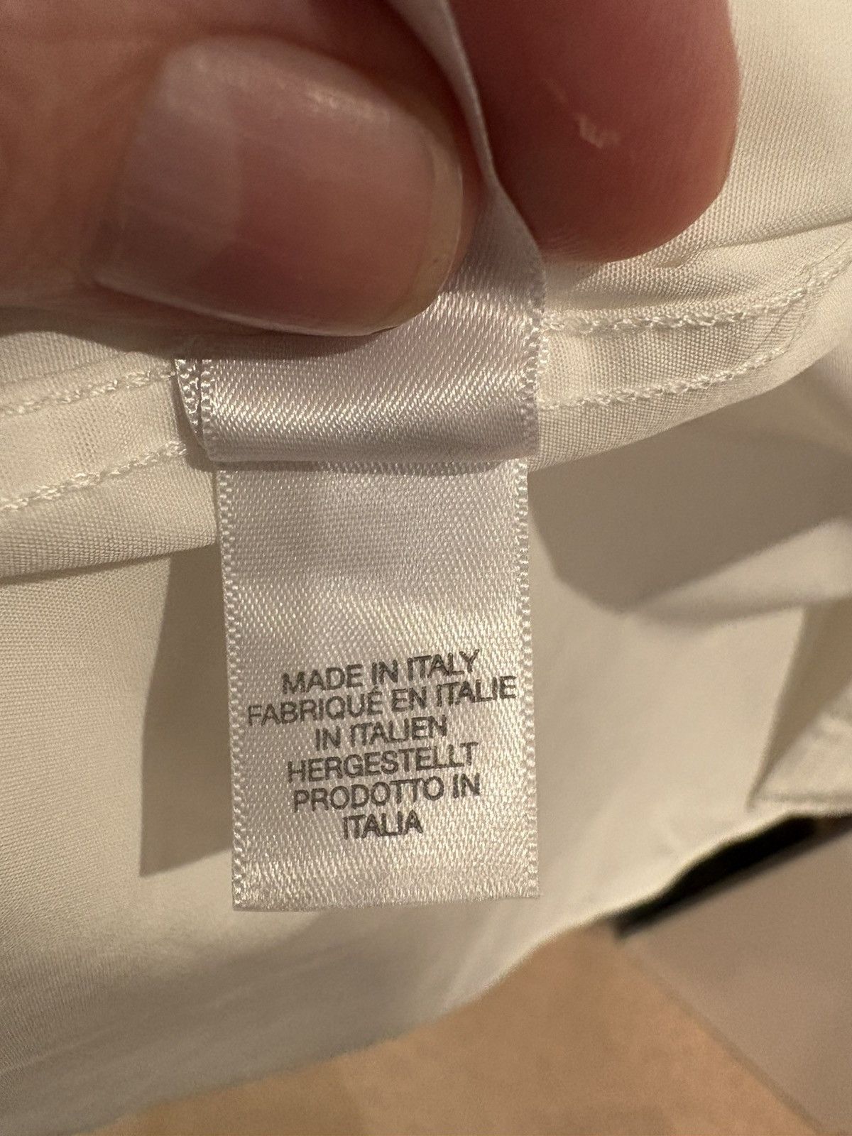 Paul Smith Paul Smith Men’s Tux Shirt, Sz 15, White, Cuff, Italy Size US S / EU 44-46 / 1 - 7 Thumbnail