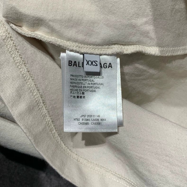 Balenciaga Balenciaga Embroidered logo short sleeve 2502-Nextarrow Size US XXS / EU 40 - 4 Thumbnail