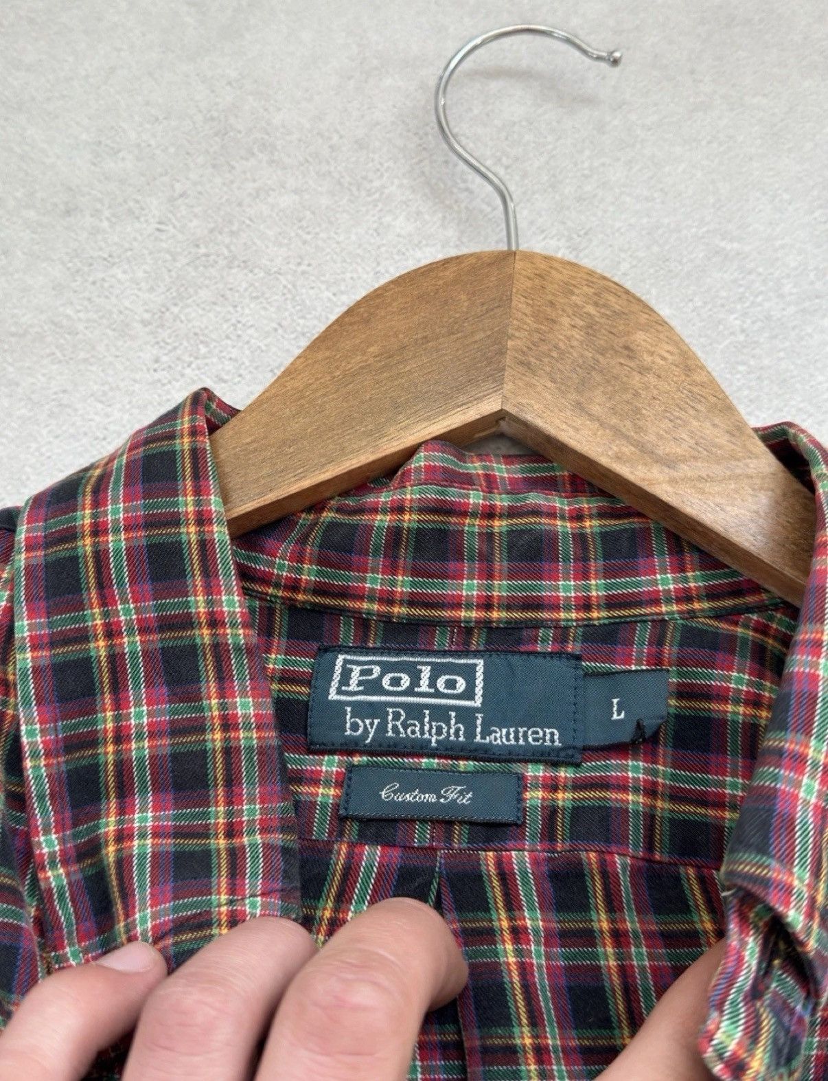 Polo Ralph Lauren Vintage Ralph Lauren Checked Multi Button Up Shirt Men’s Size US L / EU 52-54 / 3 - 4 Thumbnail