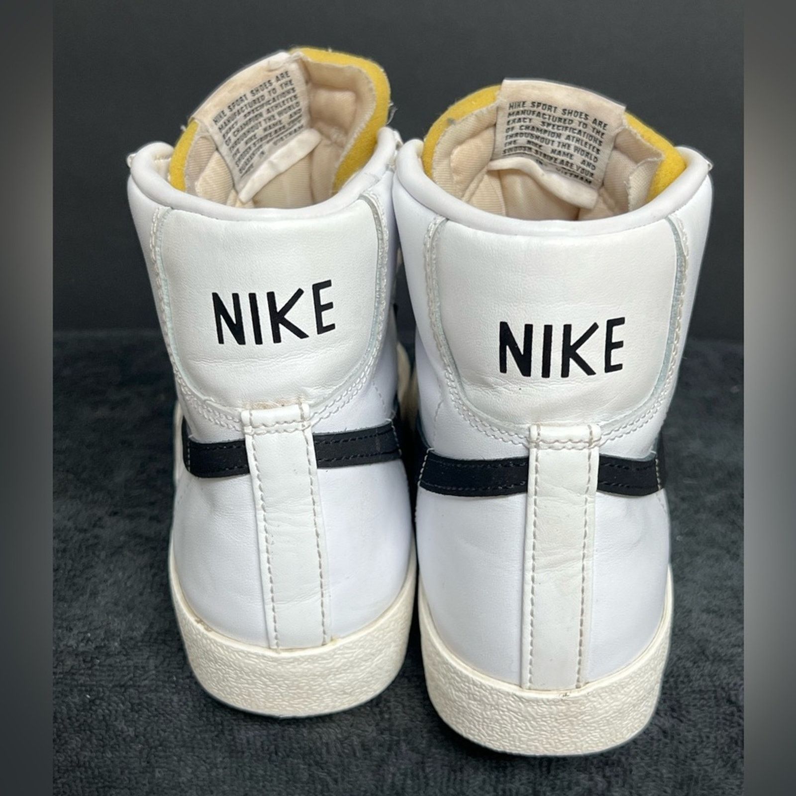 Nike Nike Blazer Mid 77 White Black CZ1055-100 Womens Size 7.5 Size US 7.5 / IT 37.5 - 7 Thumbnail