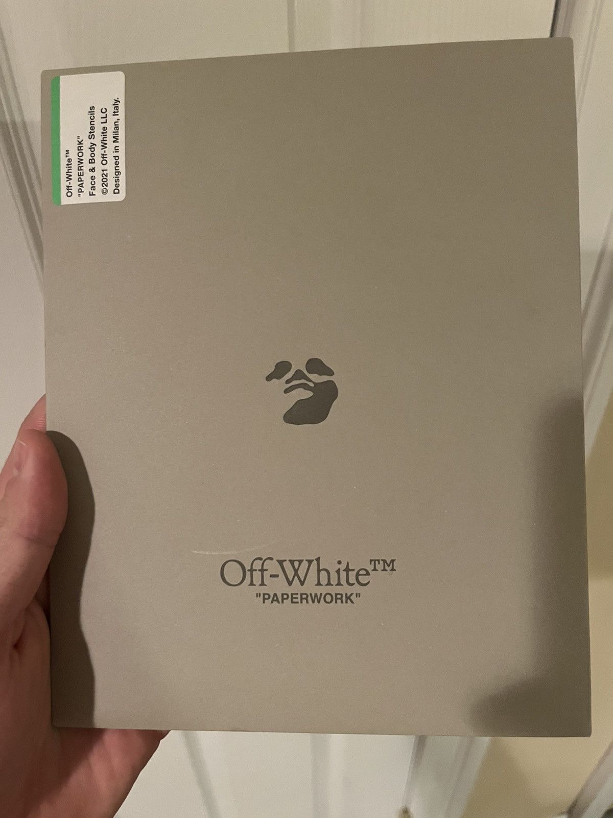 Off-White Off White Face and Body Stensils 3pcs Size ONE SIZE - 1 Thumbnail
