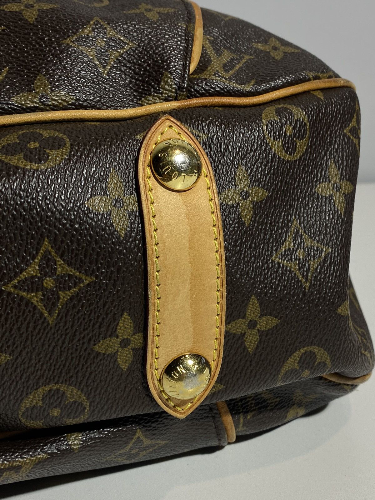 Louis Vuitton Louis Vuitton Galliera Shoulder Bag Tote Monogram Leather Size ONE SIZE - 9 Thumbnail