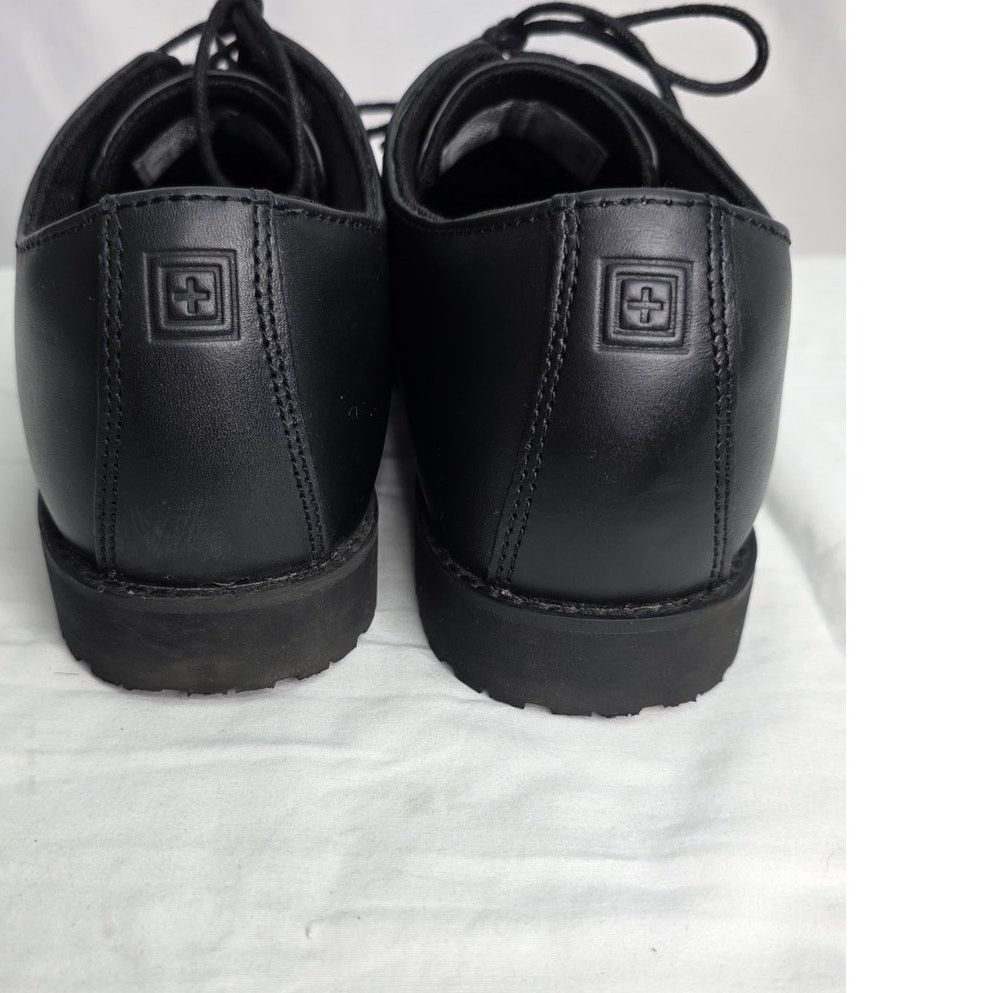 Other 511 Tactical Black leather Mens Duty Oxford Uniform Shoes 9 Size US 9.5 / EU 42-43 - 4 Thumbnail