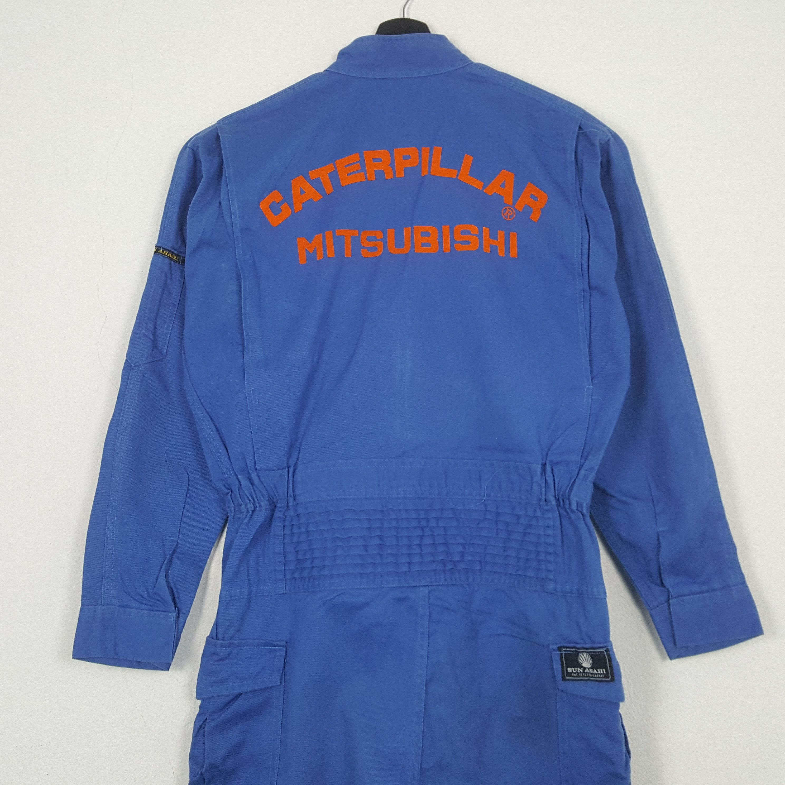 Japanese Brand Caterpillar Mitsubishi Motorsports Coverall Jacket C296N32 Size US M / EU 48-50 / 2 - 2 Thumbnail