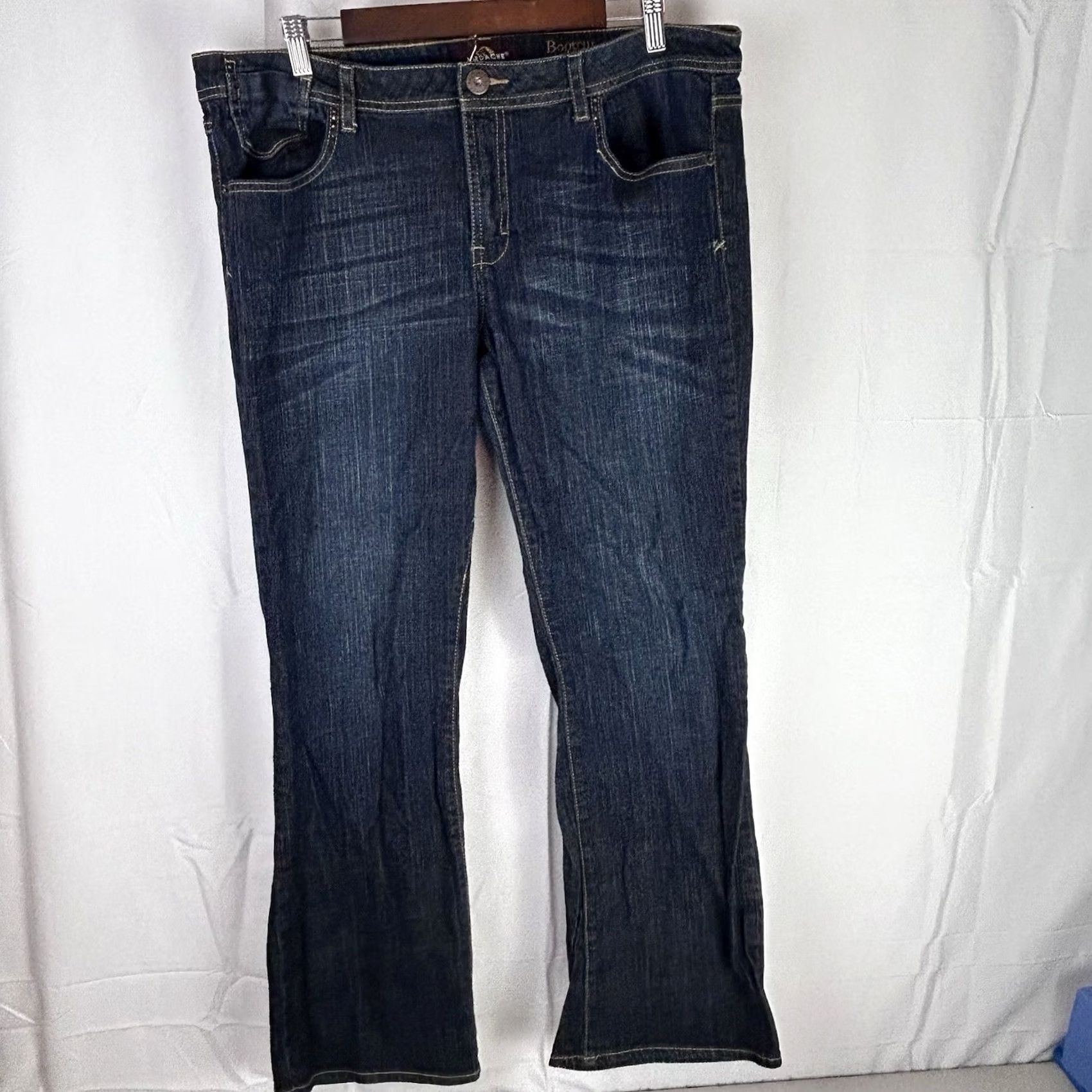Jordache Jordache Jeans Women’s Size 18 Blue Bootcut 38x30.5 Size 40" / US 18 - 2 Thumbnail
