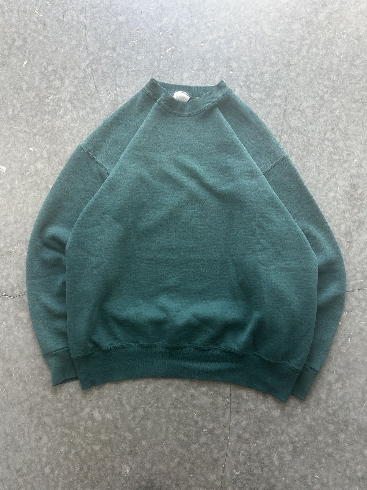 Unsound Rags × Vintage Vintage 90s BVD Blank Sweatshirt Size US L / EU 52-54 / 3 - 1 Thumbnail