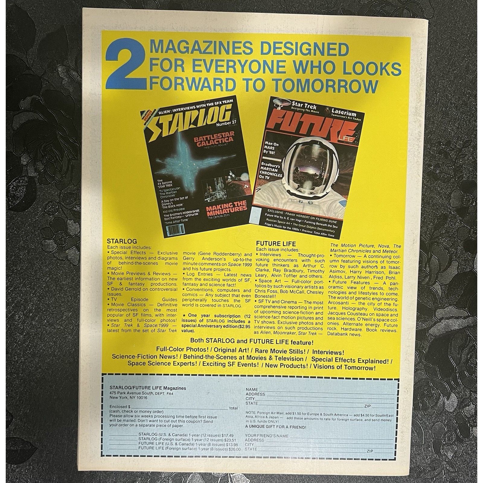 DC Comics Fangoria Magazine # 4 Vol 1 1980 Size ONE SIZE - 2 Thumbnail
