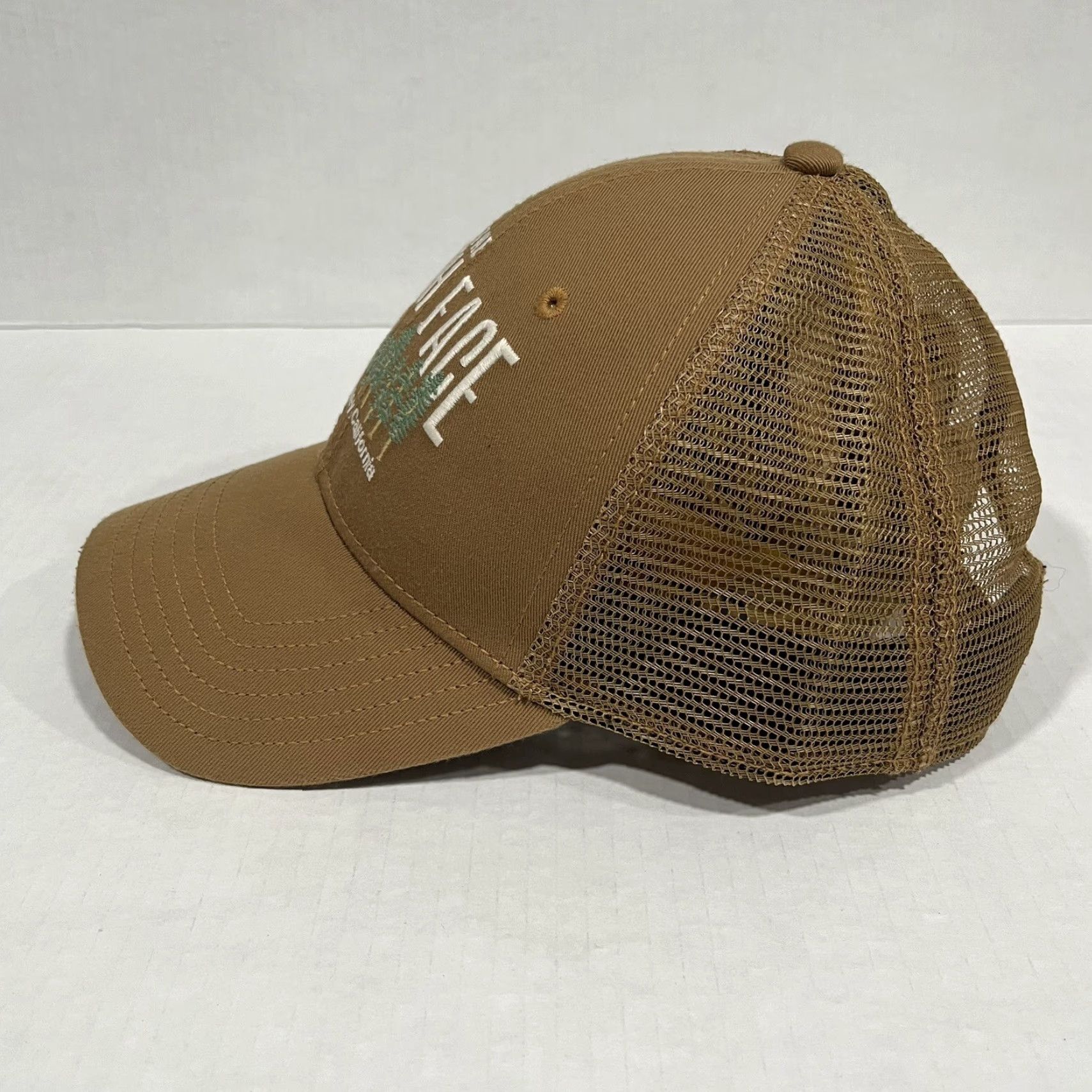 The North Face The North Face Hat Snapback Trucker Brown Tan Trees Embroidered Berkeley Men One Size Cad Brown 90s Dad Nature Outdoor USA Size ONE SIZE - 3 Thumbnail