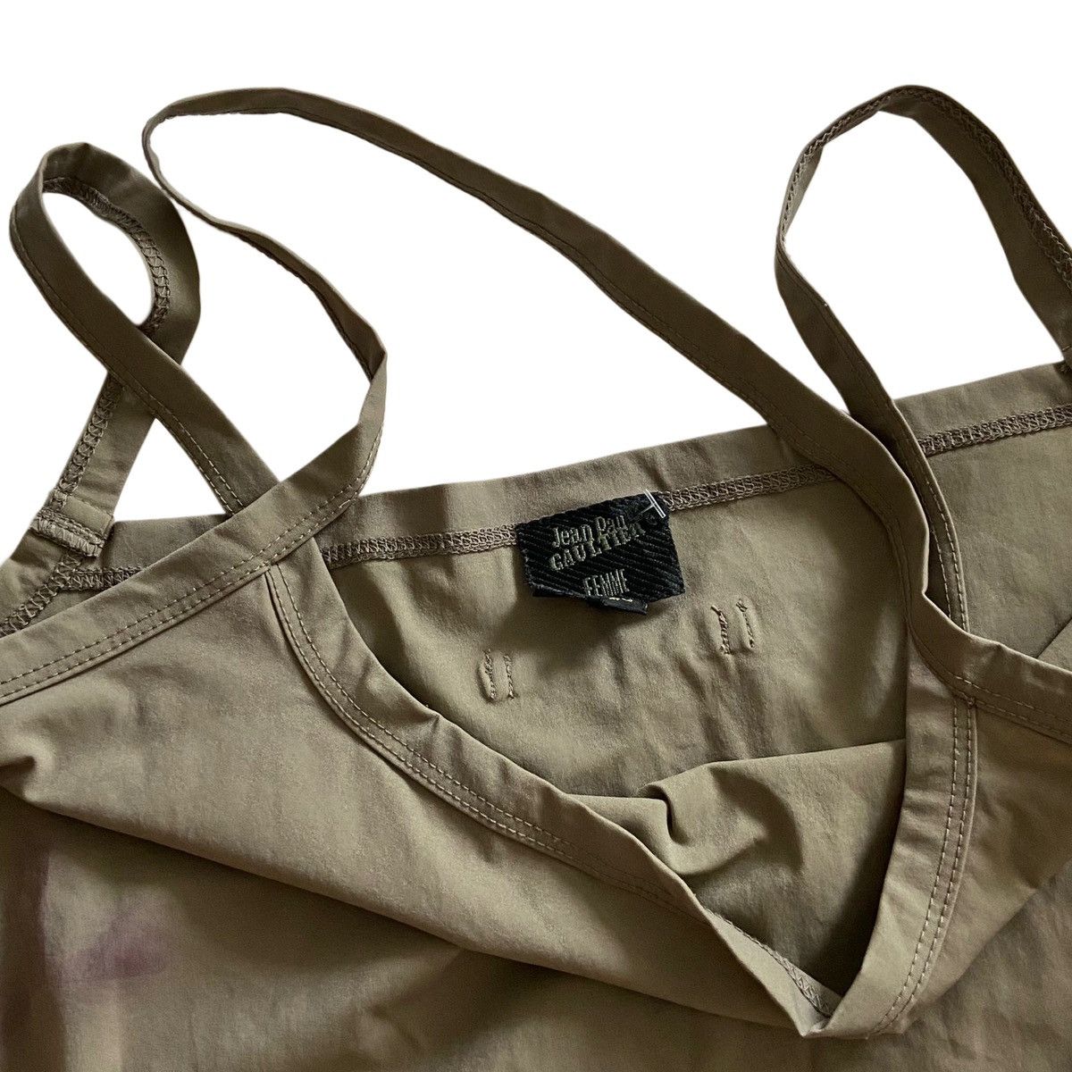 Designer × Jean Paul Gaultier 00s Jean Paul Gaultier Femme Halter Top Size ONE SIZE - 3 Thumbnail