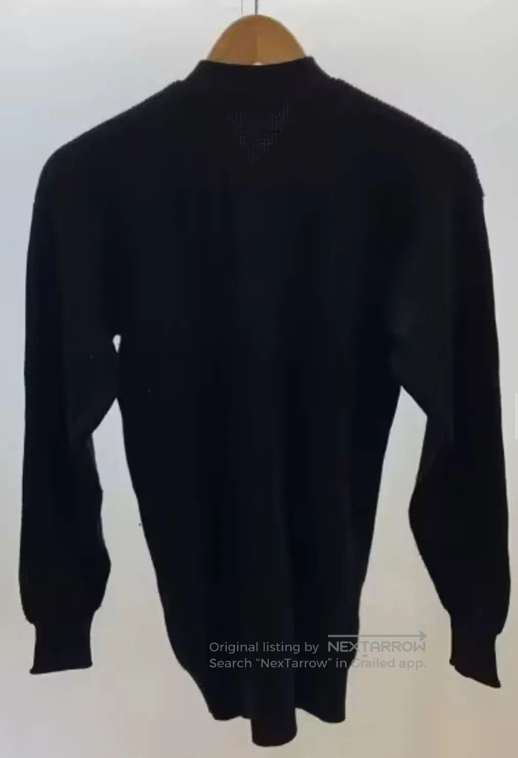 Yohji Yamamoto Y's Yohji Yamamoto Black Thick Wool Sweater. Size US M / EU 48-50 / 2 - 2 Thumbnail