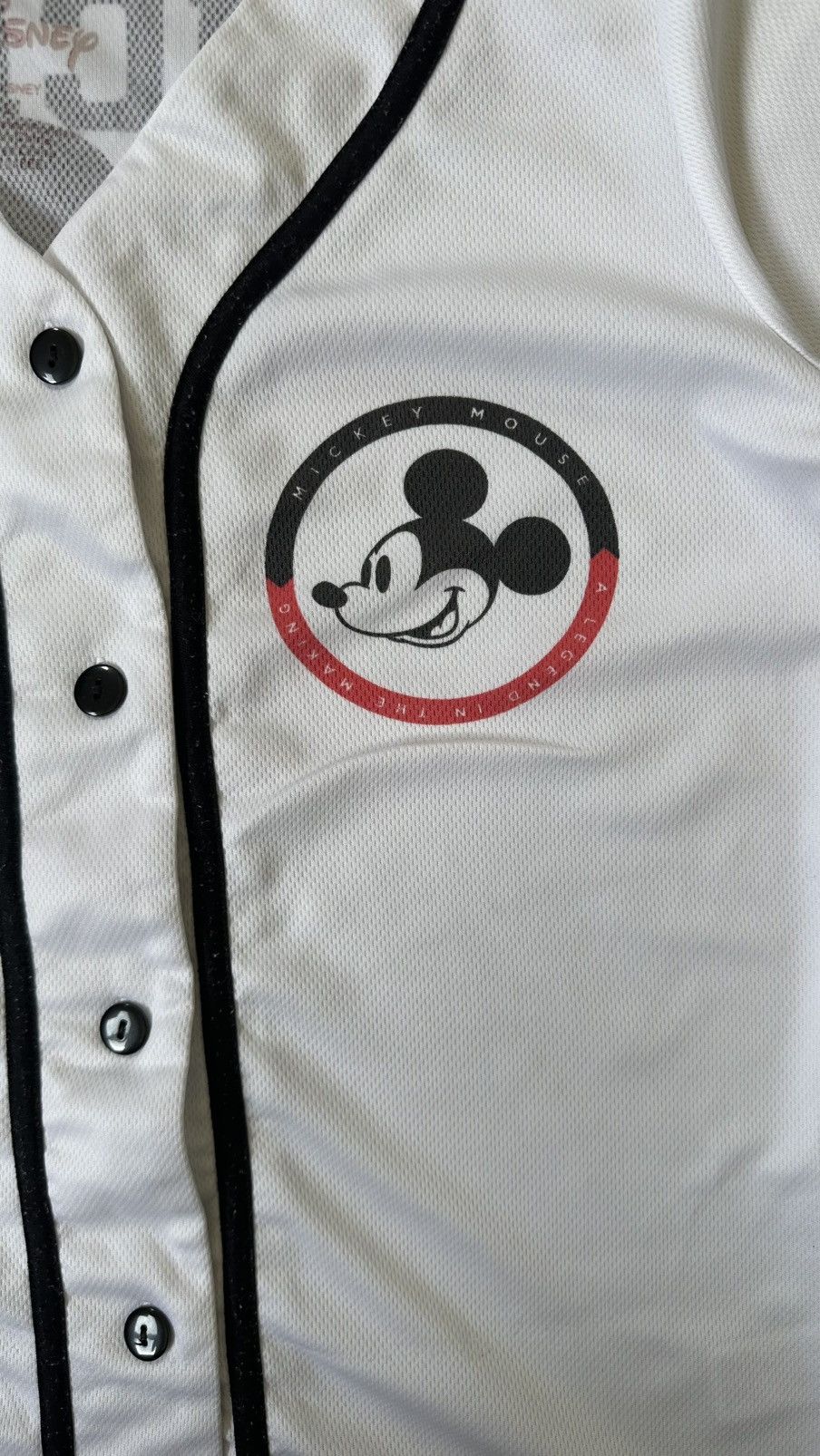 Disney VINTAGE MICKEY MOUSE BASEBALL JERSEY Size US M / EU 48-50 / 2 - 2 Thumbnail