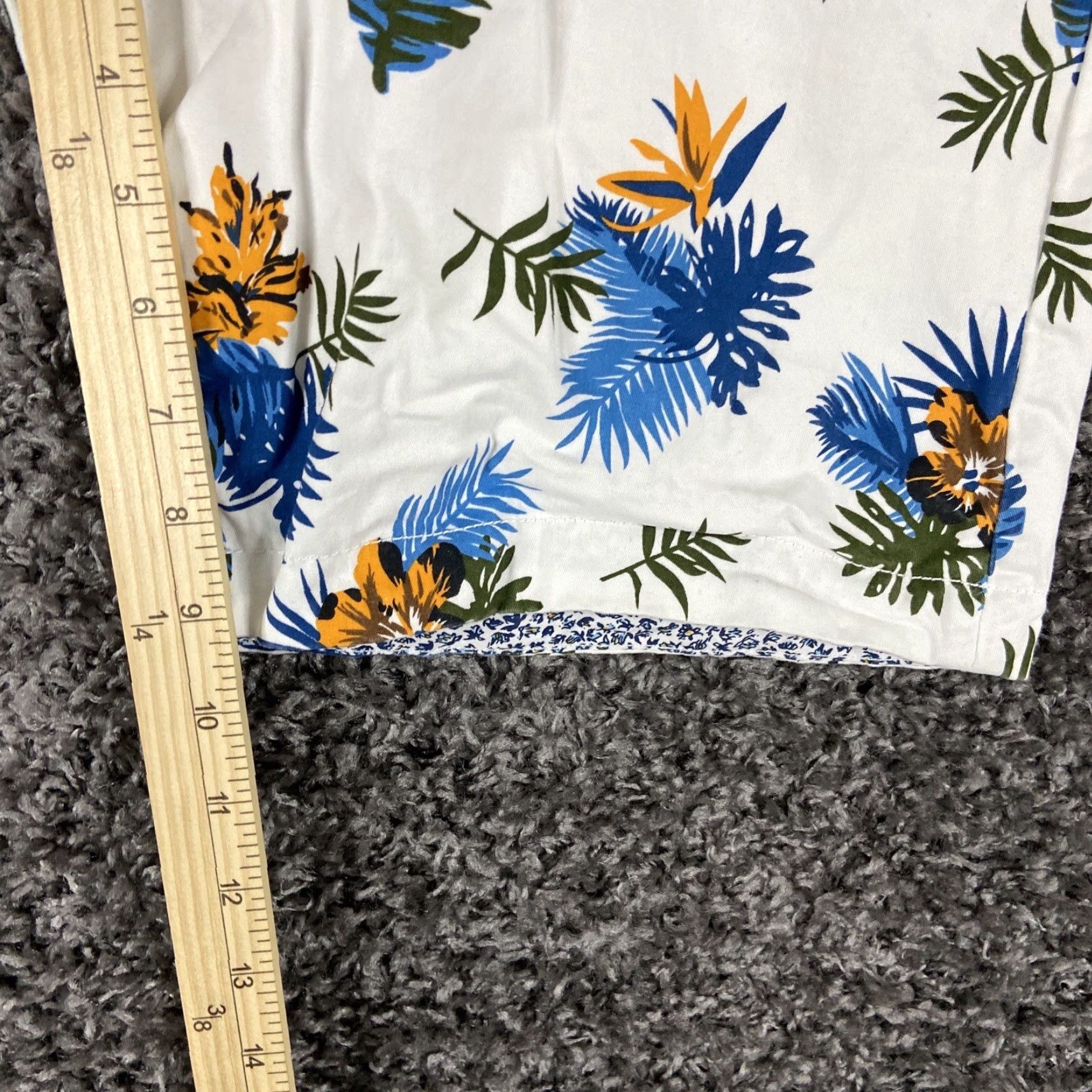 Denime DENIM & FLOWER Denim & Flower Floral Shorts Men’s 34 Multicolor Chino Denim Men 34 Multicolor Floral Size US 34 / EU 50 - 7 Thumbnail
