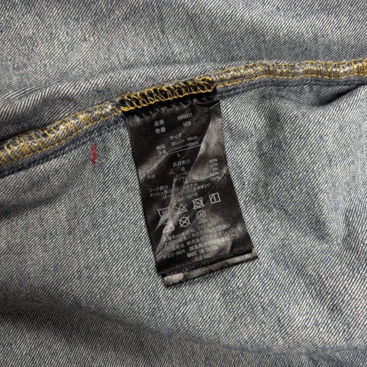 Le Grande Bleu (L.G.B.) 2000s Field Core - Vkei Style Washed Rider Denim Jacket Size US M / EU 48-50 / 2 - 12 Thumbnail
