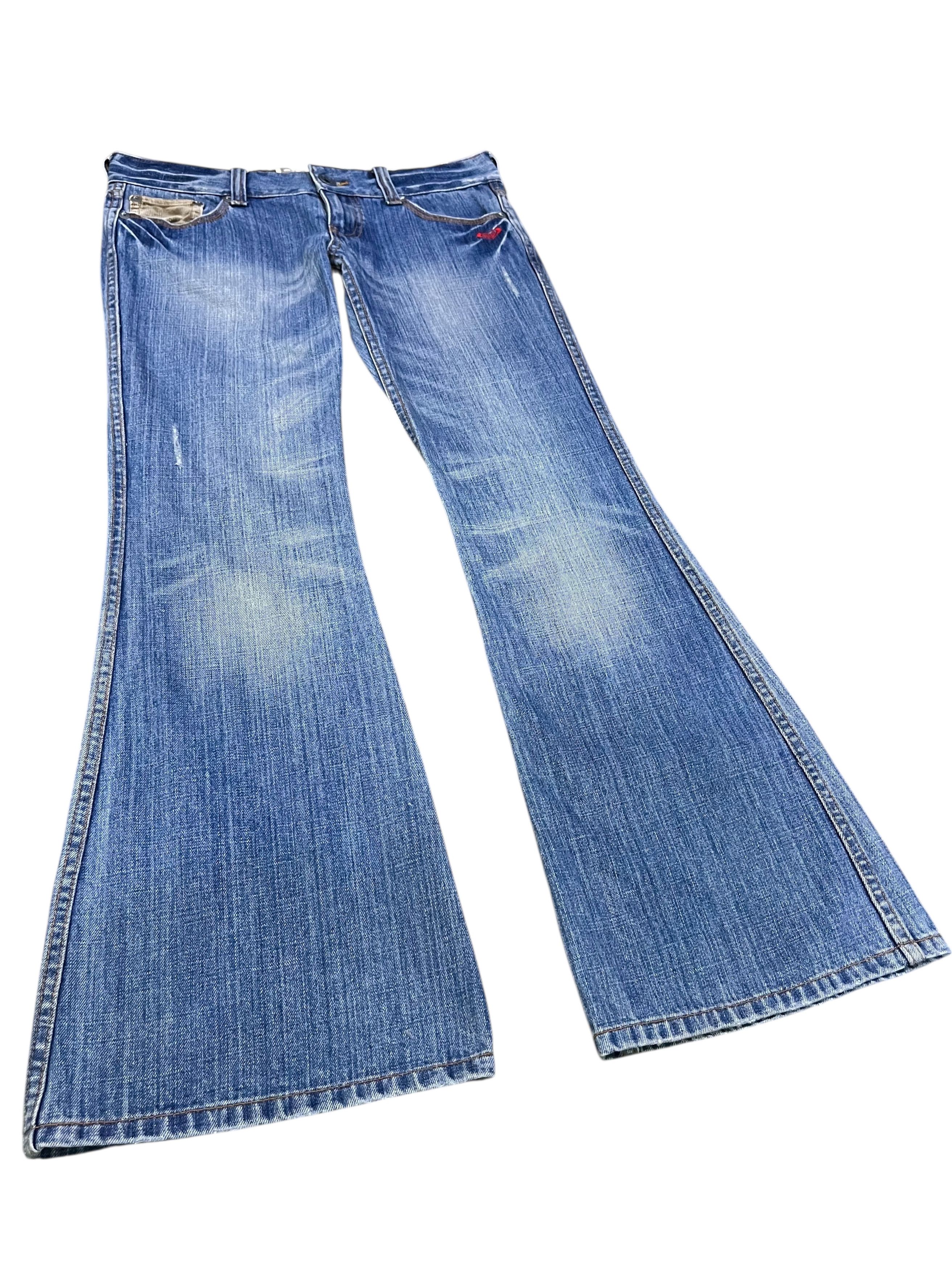 Quiksilver FYE 90’s🔥ROXY Ultra WIDE LEG FLARE Vintage Clossing Brand Size 29" - 4 Thumbnail