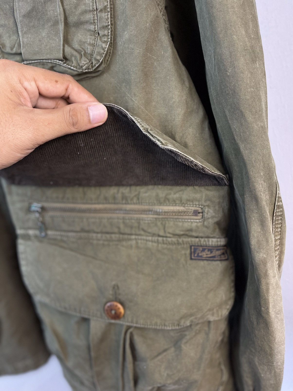 Polo Ralph Lauren × RRL Ralph Lauren × Ralph Lauren Vintage Polo Ralph Lauren Hunting Jacket Size US XL / EU 56 / 4 - 13 Thumbnail