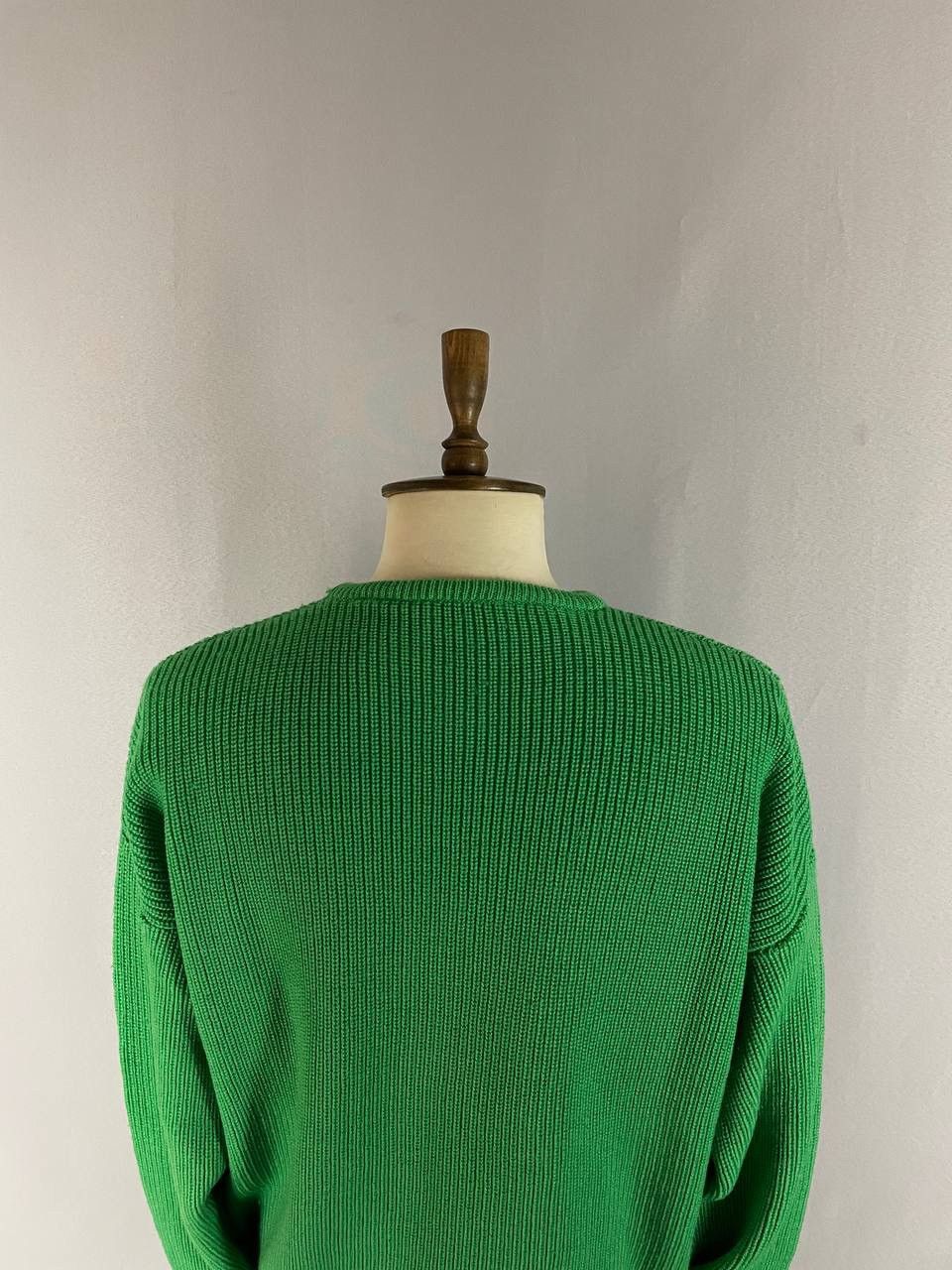 Moncler Moncler Sweater Green Vintage 1990s Rare Size US XL / EU 56 / 4 - 10 Thumbnail