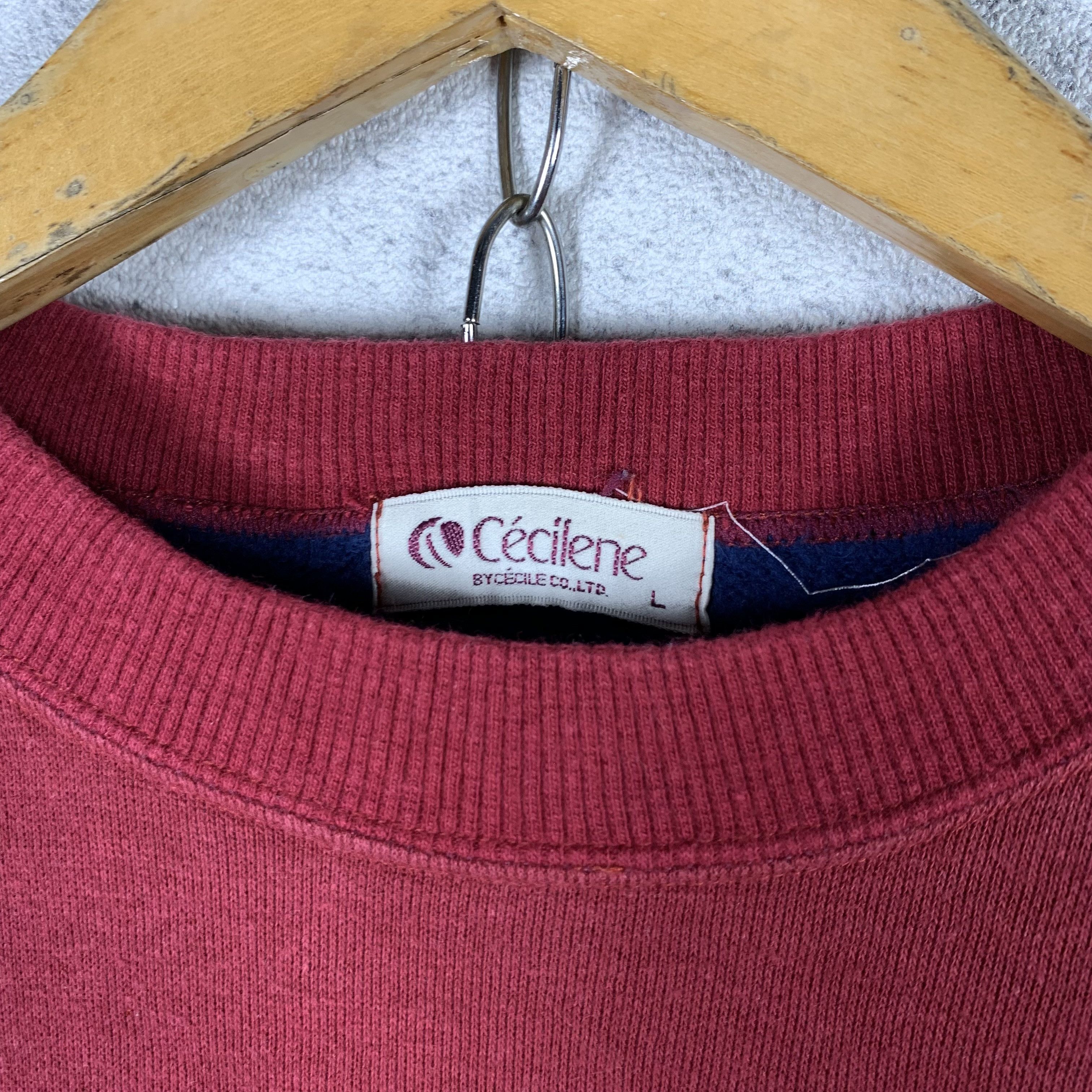 Vintage Vintage Cecilene Snowrich Two Tone Sweatshirt Crewneck Size US M / EU 48-50 / 2 - 4 Thumbnail