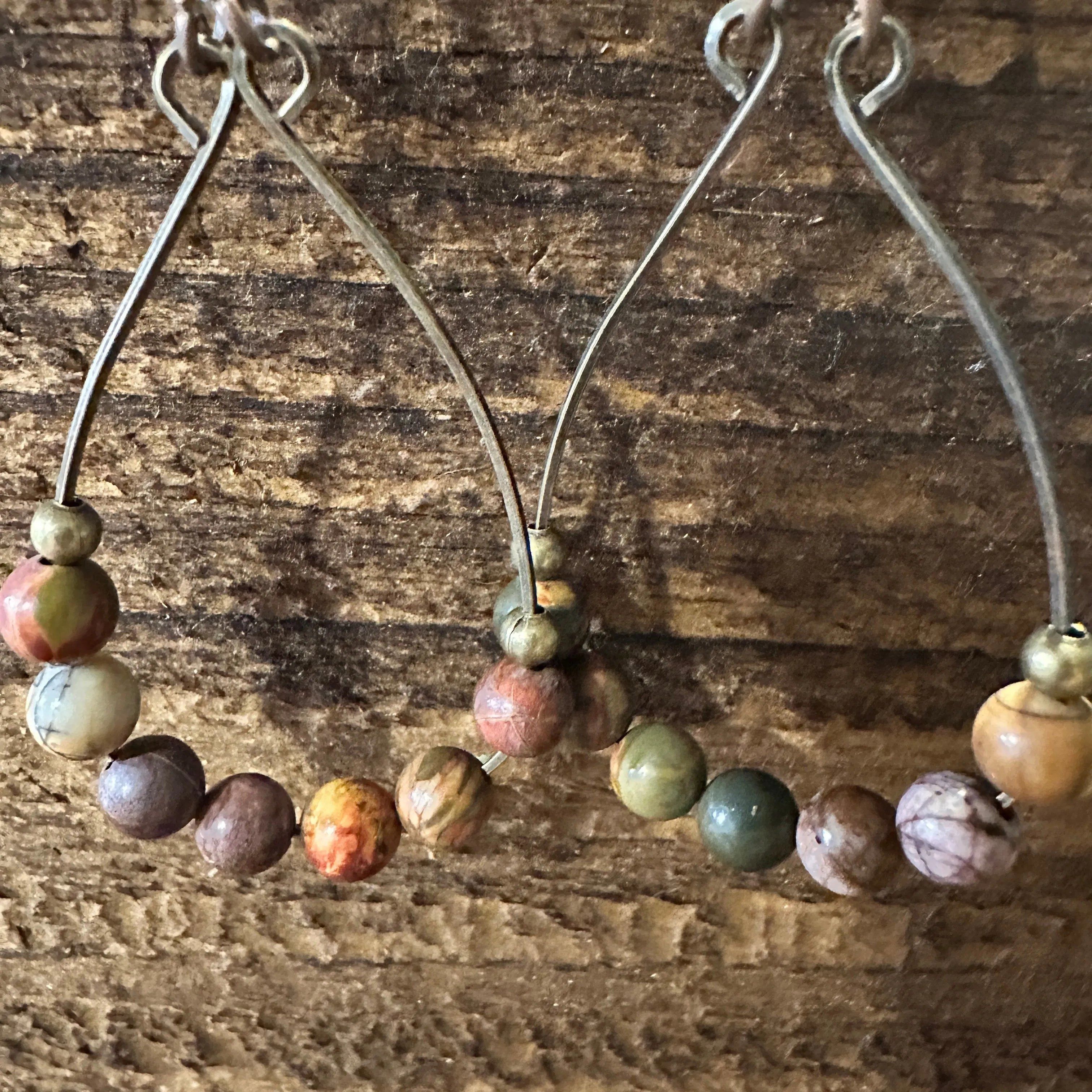 Other Handmade Western Hippie Copper Wire Colorful Wooden Beads Dr Size ONE SIZE - 4 Thumbnail